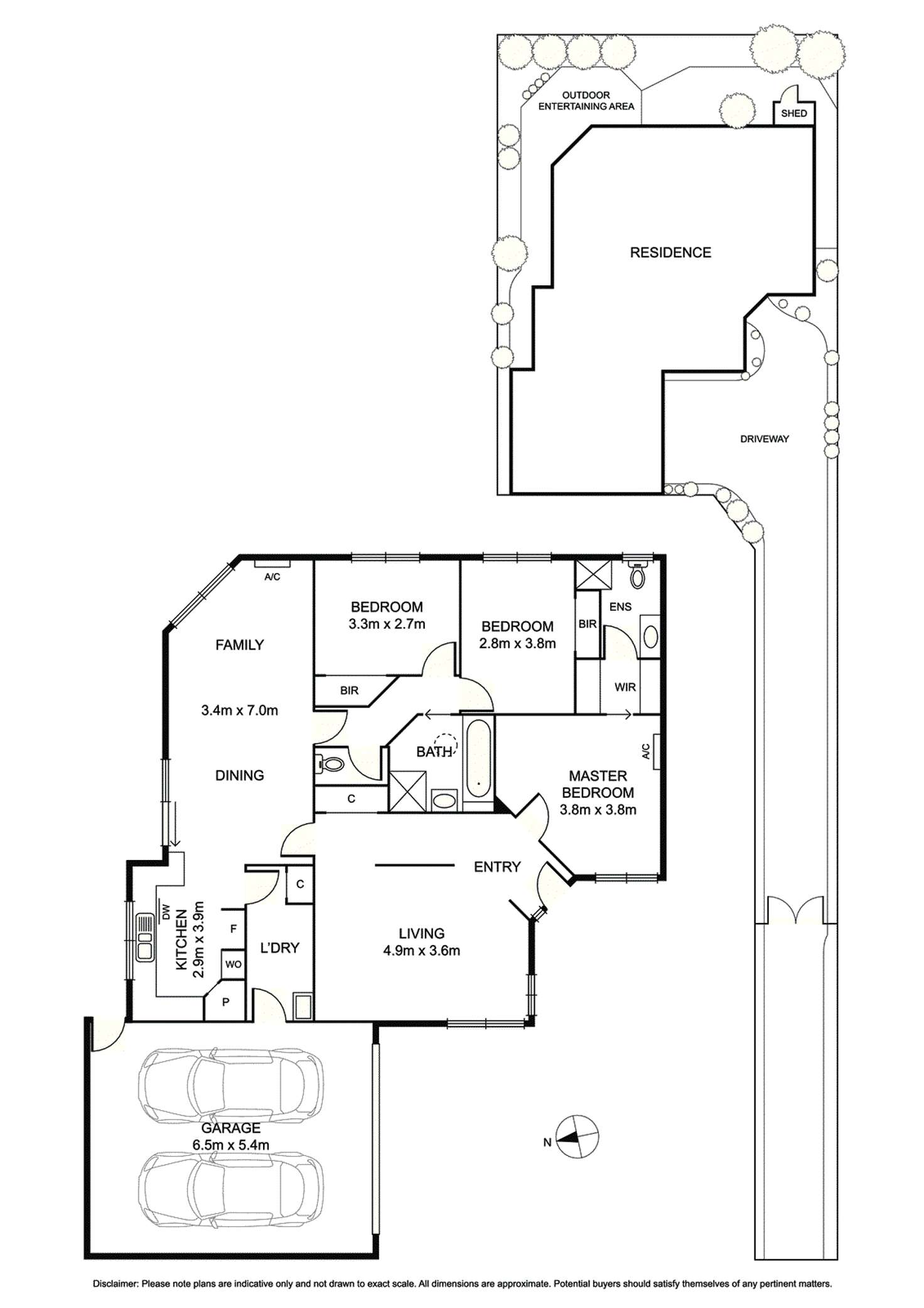 Floorplan of Homely villa listing, 2/30 Coates Street, Bentleigh VIC 3204