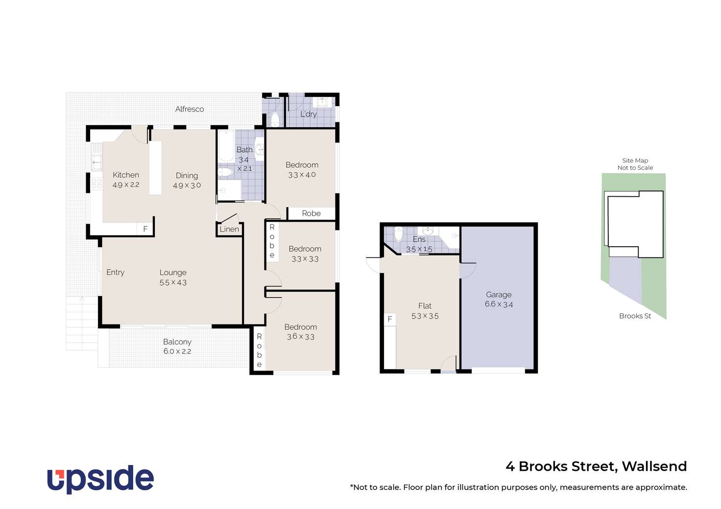 Floorplan of Homely house listing, 4 Brooks Street, Wallsend NSW 2287