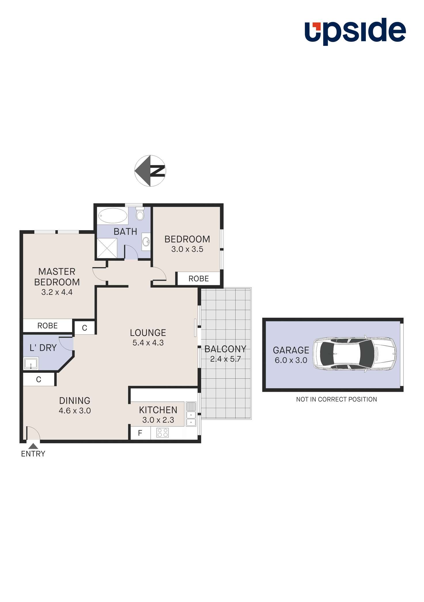 Floorplan of Homely unit listing, 6/47-49 Railway Street, Granville NSW 2142