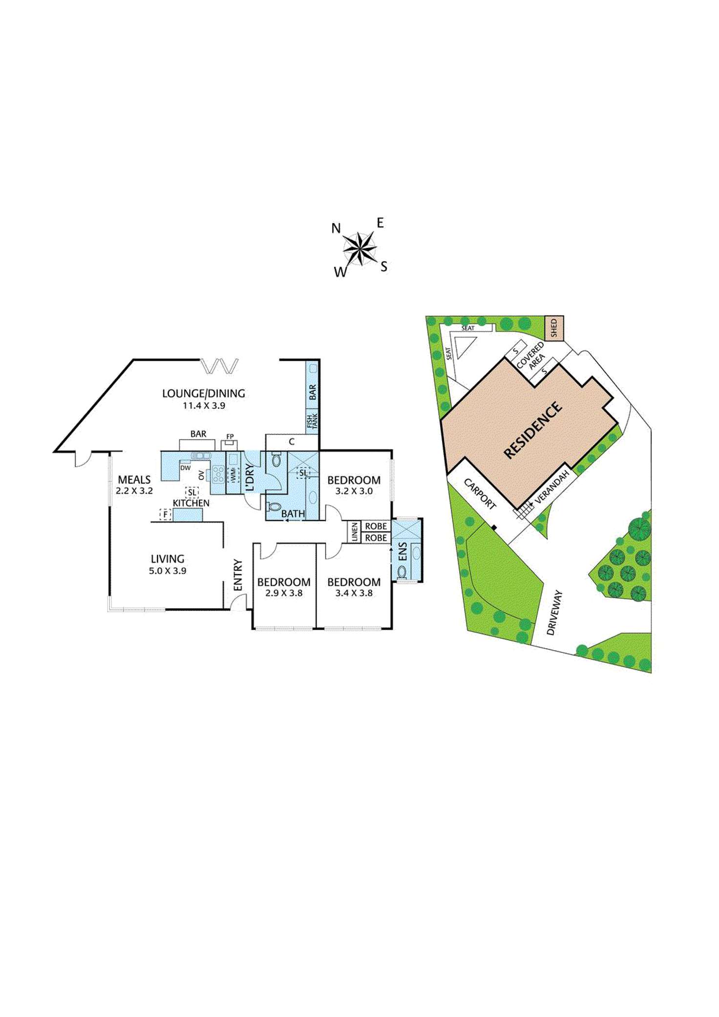 Floorplan of Homely house listing, 74 Balmoral Street, Kilsyth VIC 3137