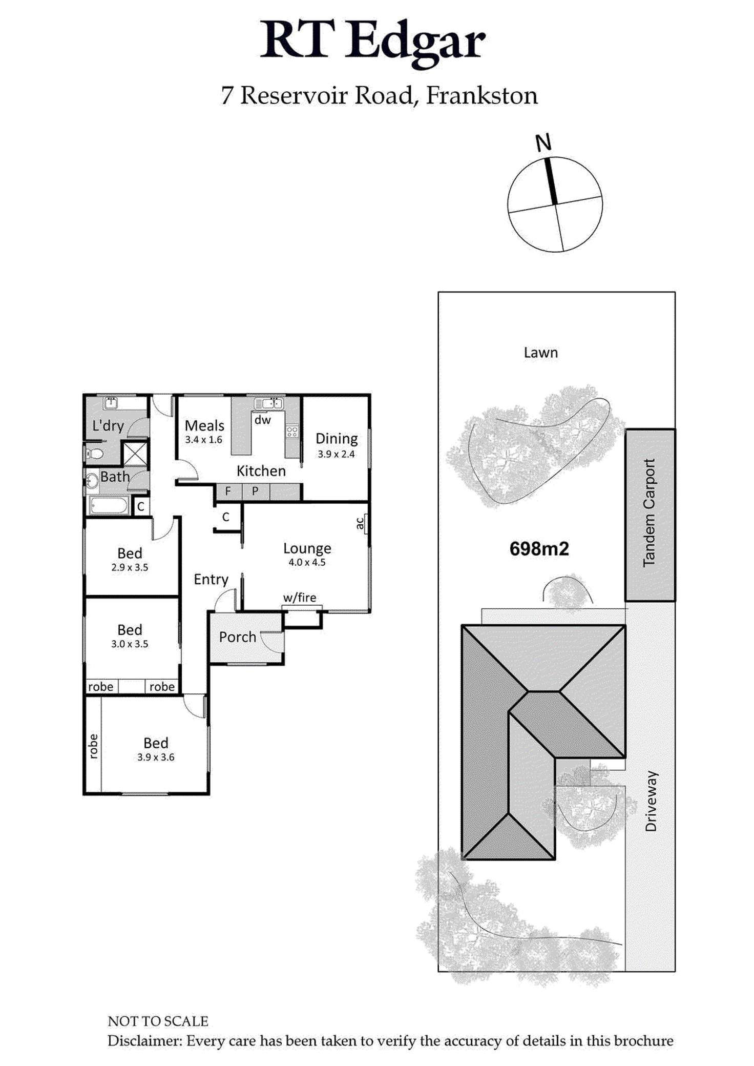 Floorplan of Homely house listing, 7 Reservoir Road, Frankston VIC 3199