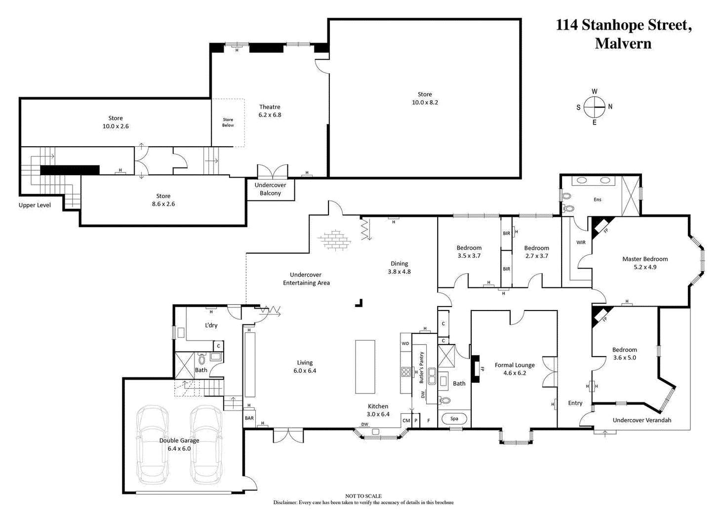 Floorplan of Homely house listing, 114 Stanhope Street, Malvern VIC 3144