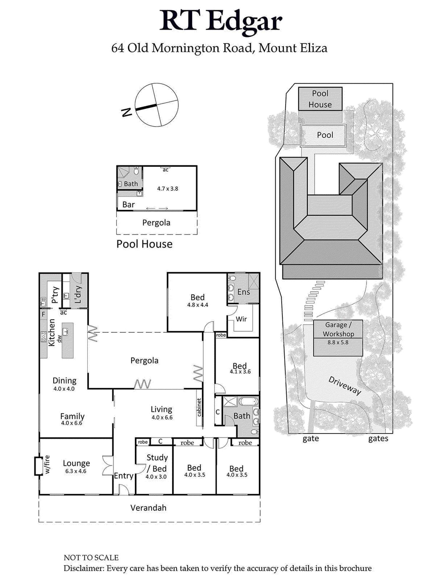 Floorplan of Homely house listing, 64 Old Mornington Road, Mount Eliza VIC 3930