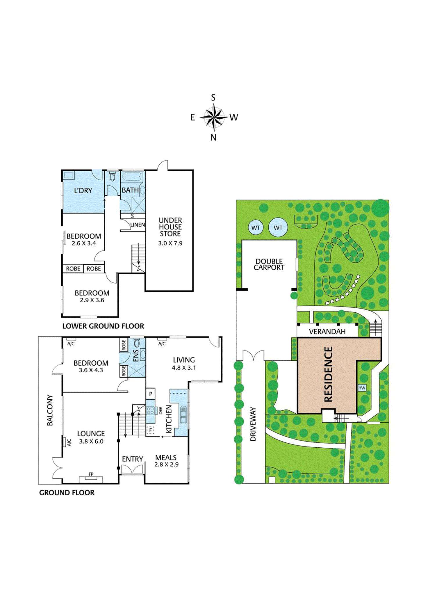 Floorplan of Homely house listing, 20 Ansett Crescent, Forest Hill VIC 3131
