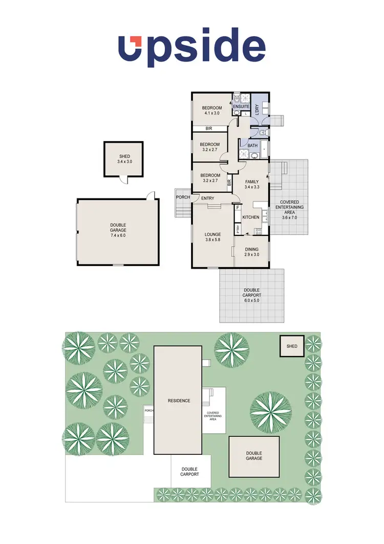 Floorplan of Homely house listing, 20 Goodman Street, Monash ACT 2904