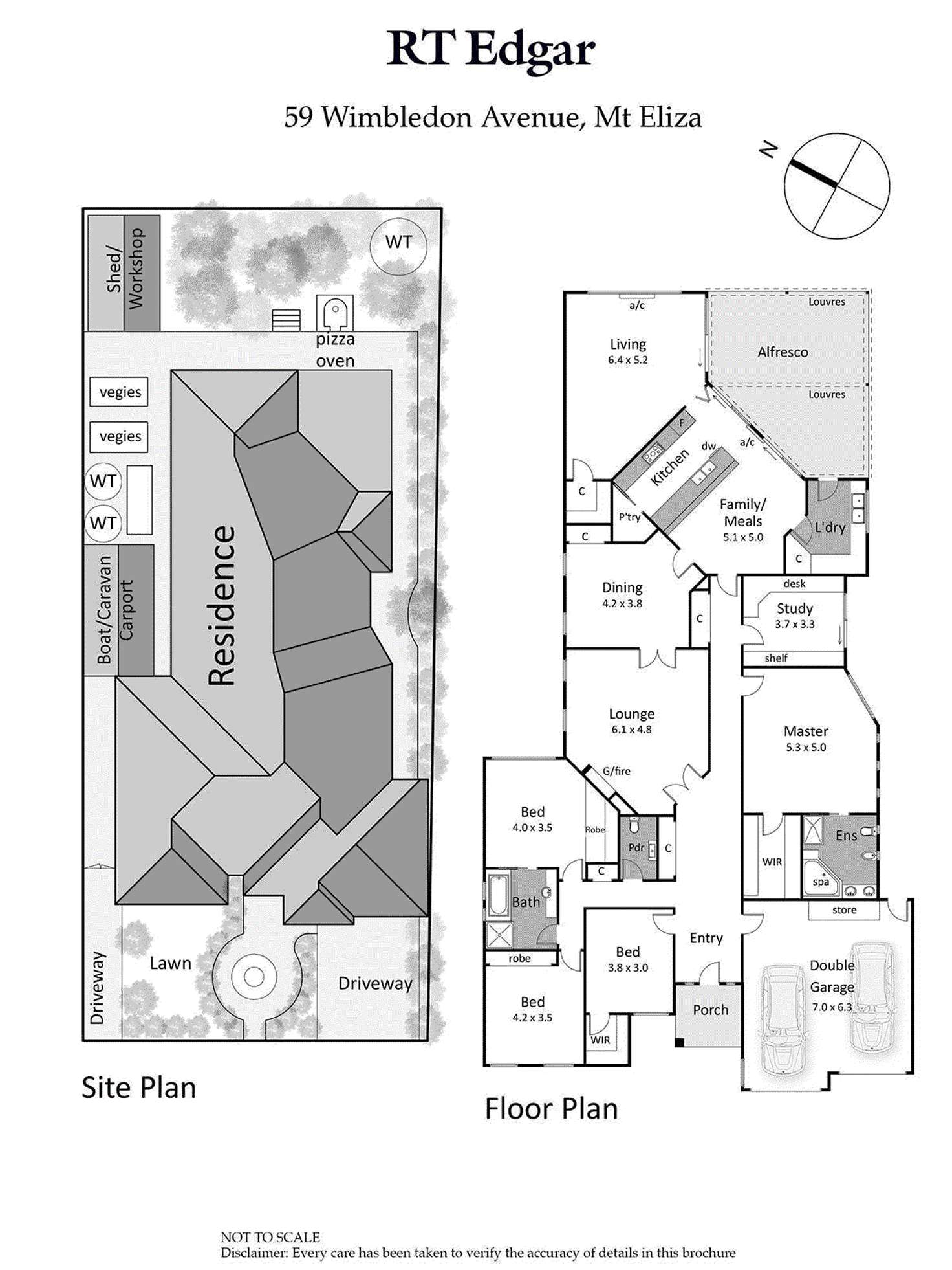 Floorplan of Homely house listing, 59 Wimbledon Avenue, Mount Eliza VIC 3930