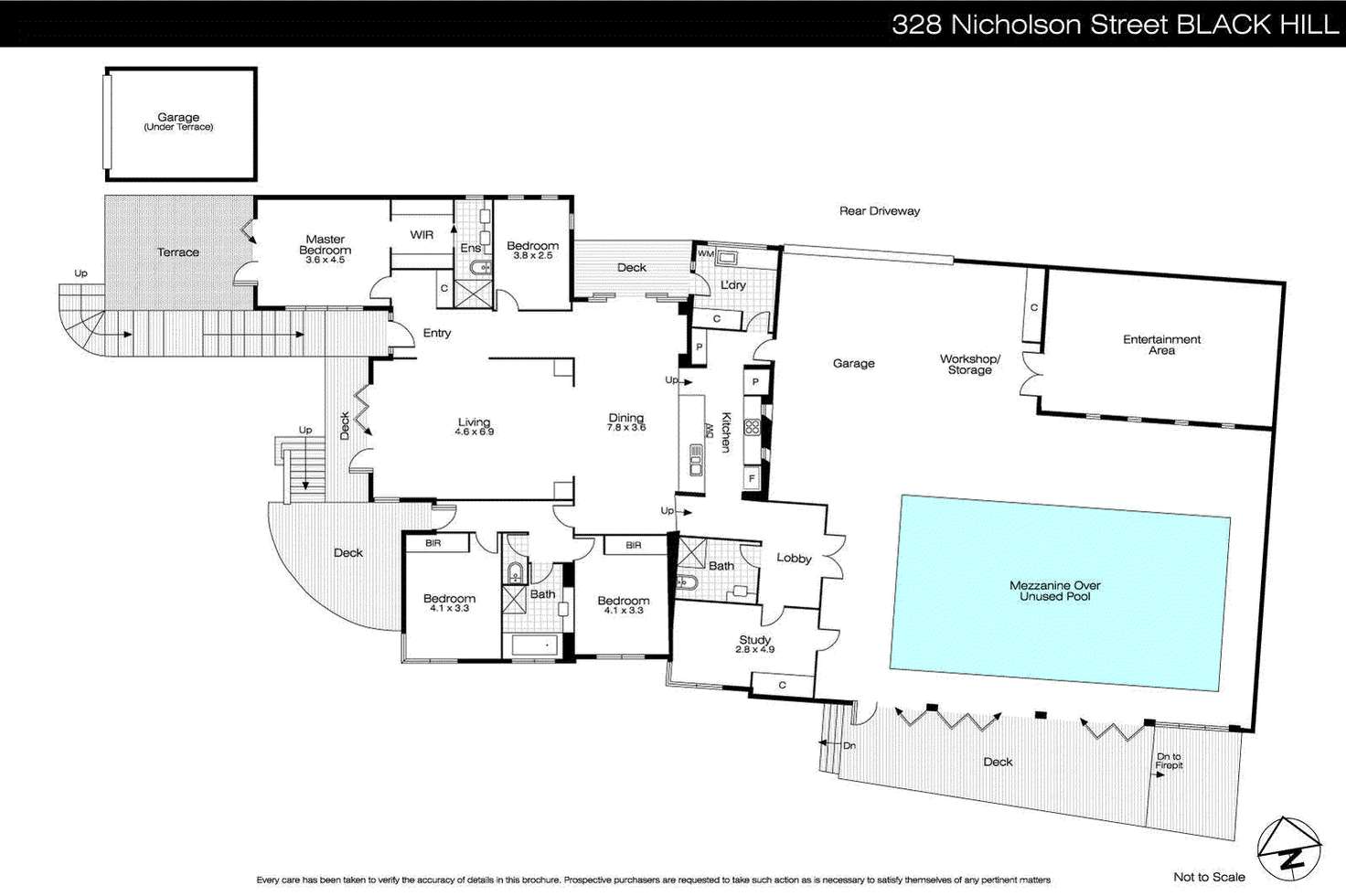 Floorplan of Homely house listing, 328 Nicholson Street, Black Hill VIC 3350