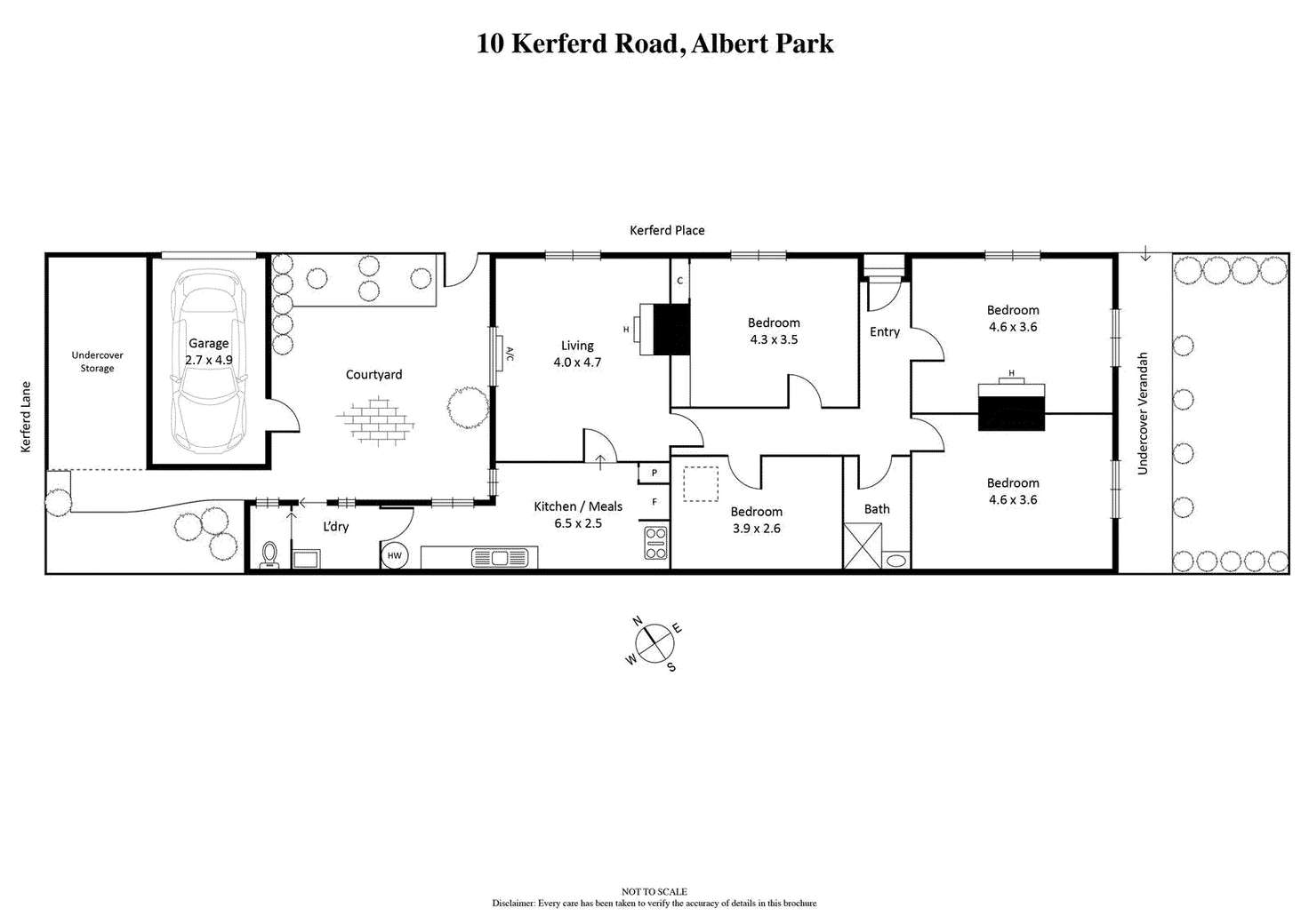 Floorplan of Homely house listing, 10 Kerferd Road, Albert Park VIC 3206