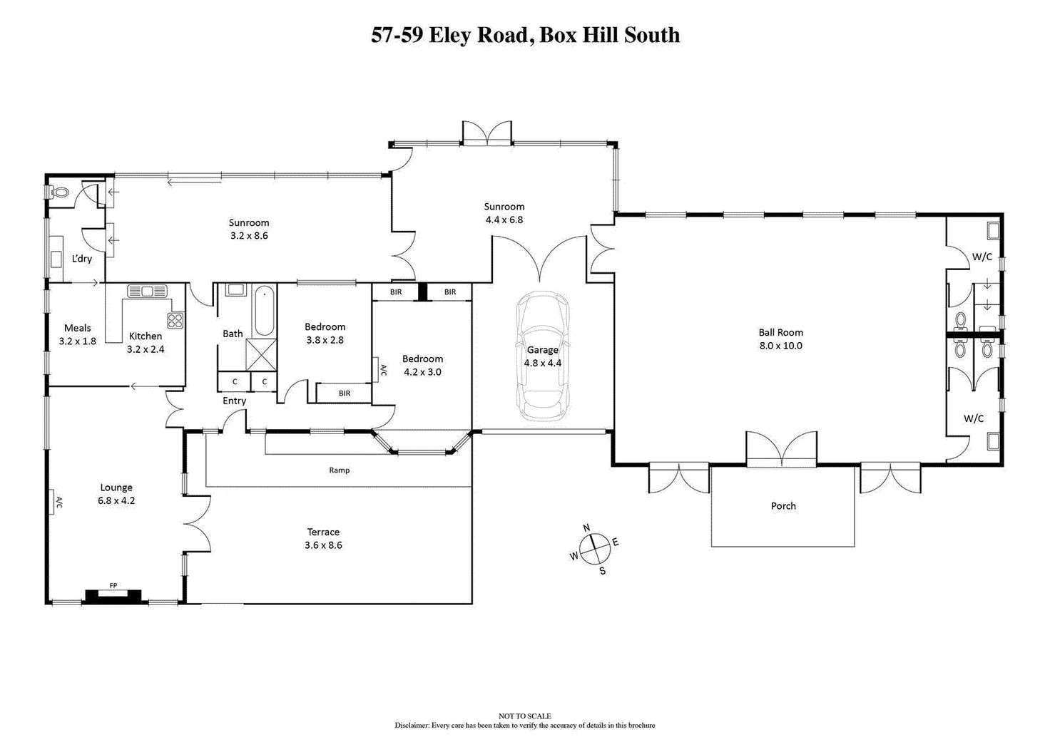 Floorplan of Homely house listing, 57-59 Eley Road, Box Hill South VIC 3128