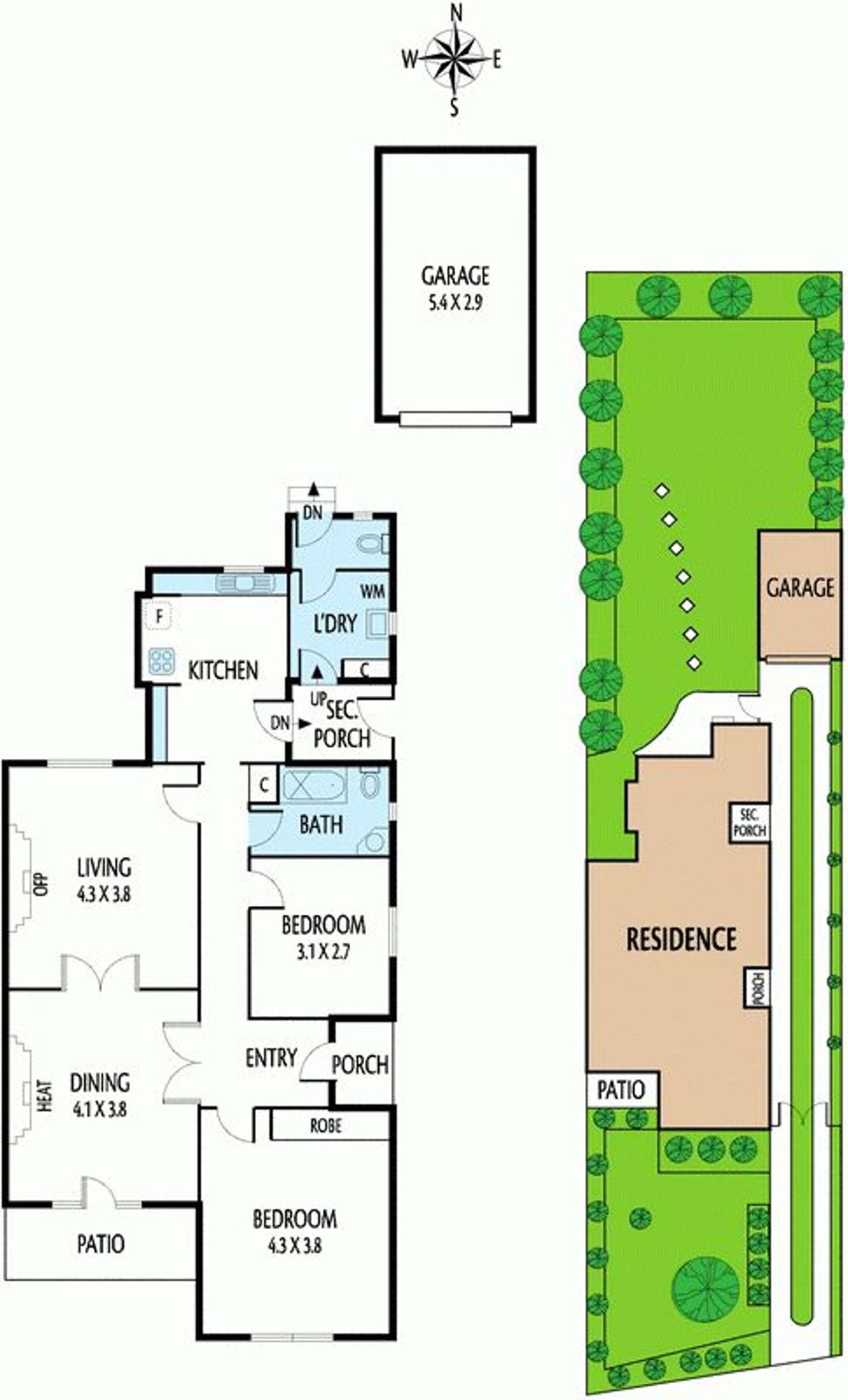 Floorplan of Homely house listing, 1183 Dandenong Road, Malvern East VIC 3145