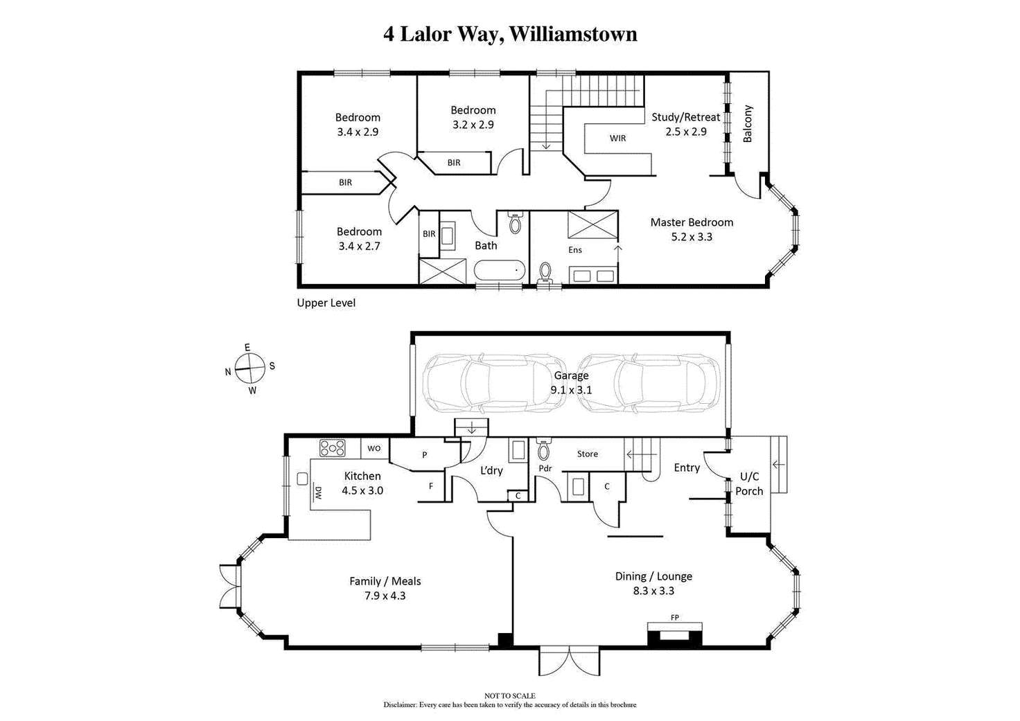Floorplan of Homely house listing, 4 Lalor Way, Williamstown VIC 3016
