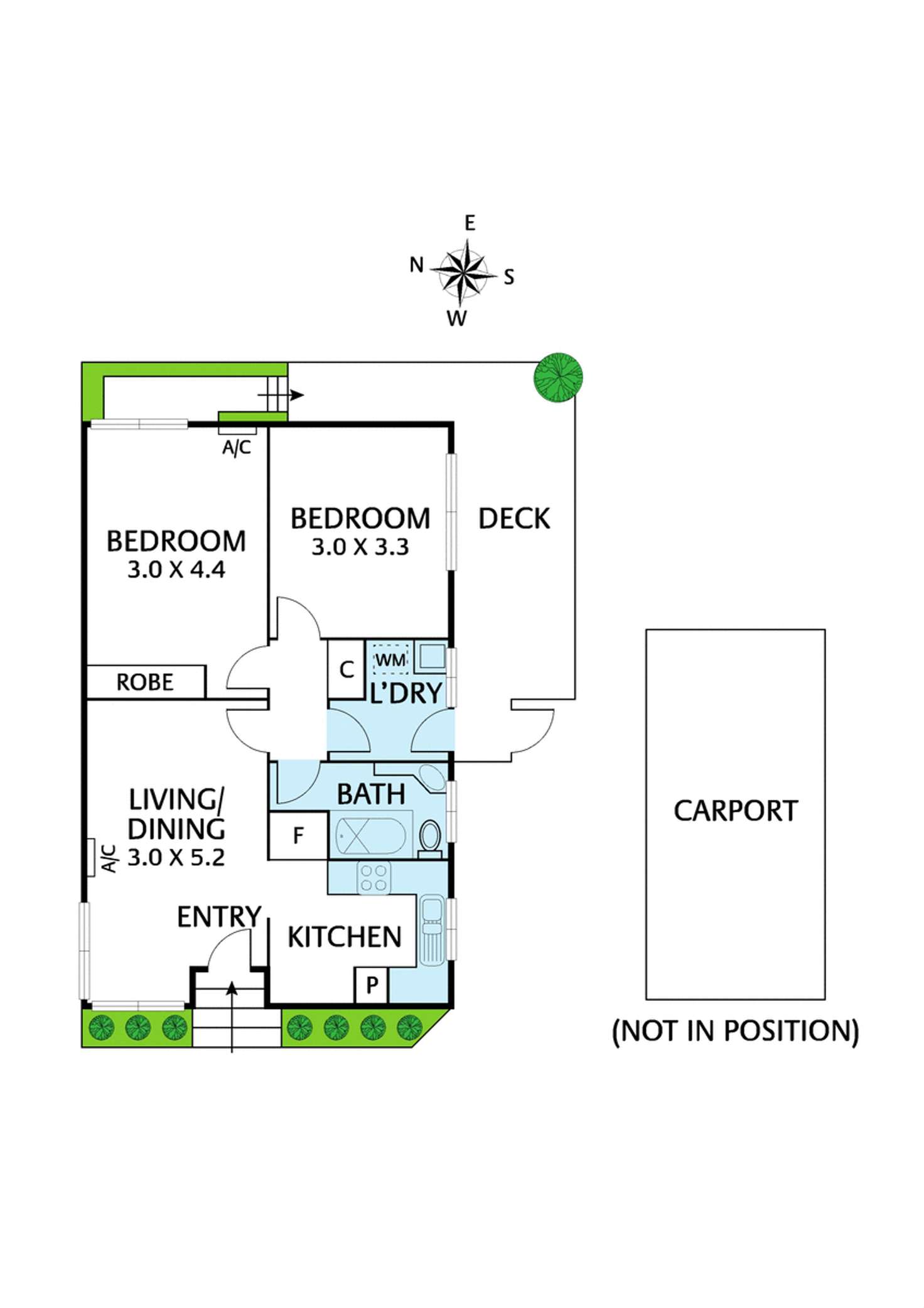 Floorplan of Homely unit listing, 5/41 Orient Avenue, Mitcham VIC 3132
