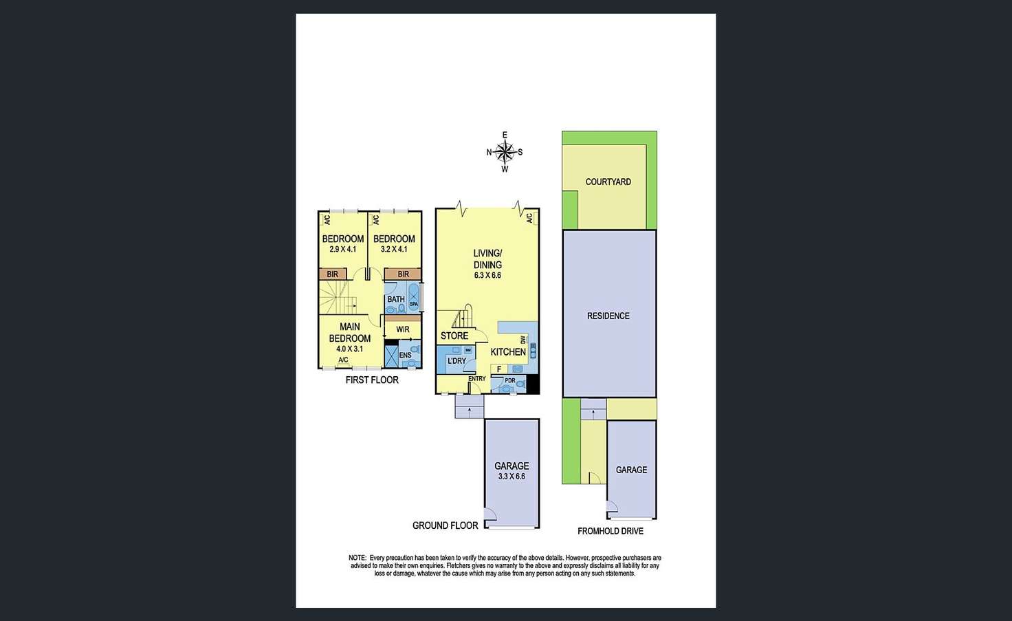 Floorplan of Homely unit listing, 5/30 Fromhold Drive, Doncaster VIC 3108