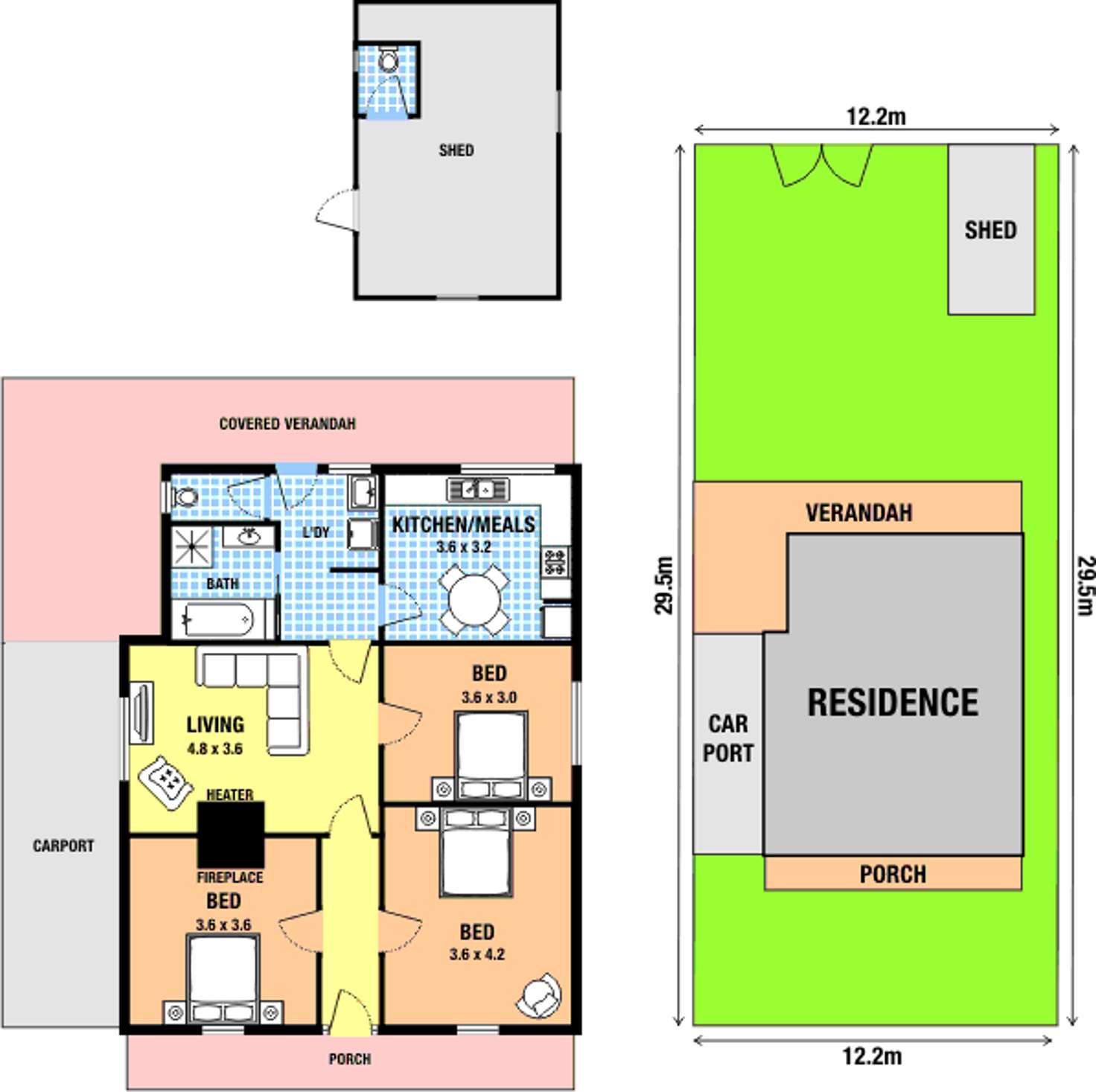 Floorplan of Homely house listing, 8 Austral Avenue, Brunswick VIC 3056