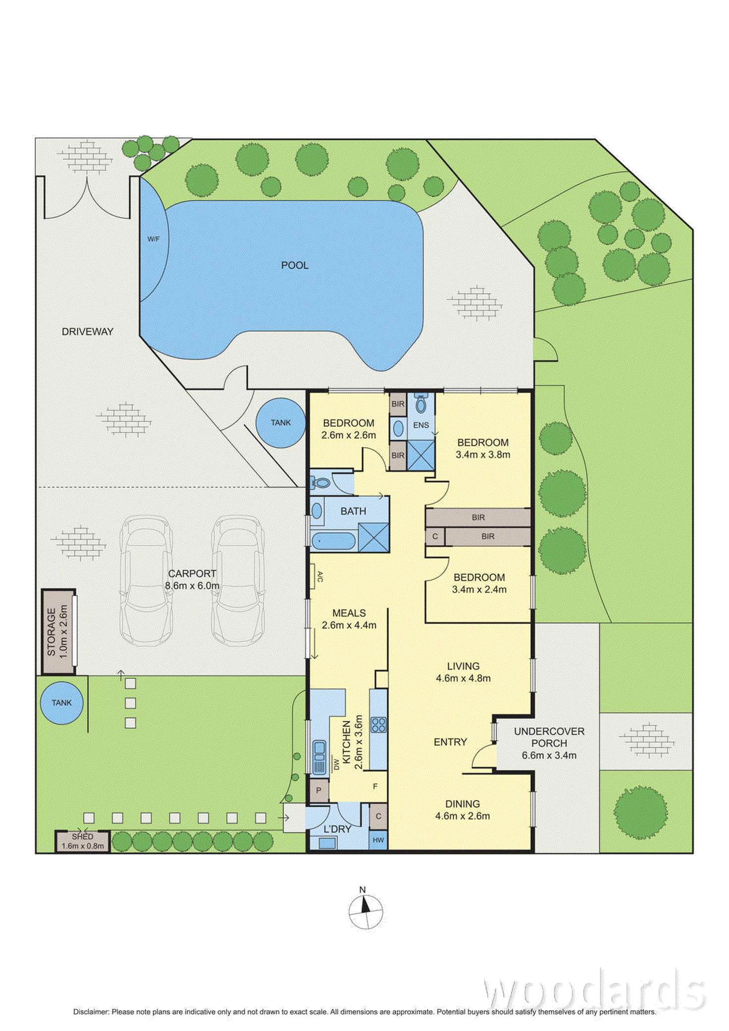 Floorplan of Homely house listing, 42 Timber Ridge, Doncaster VIC 3108