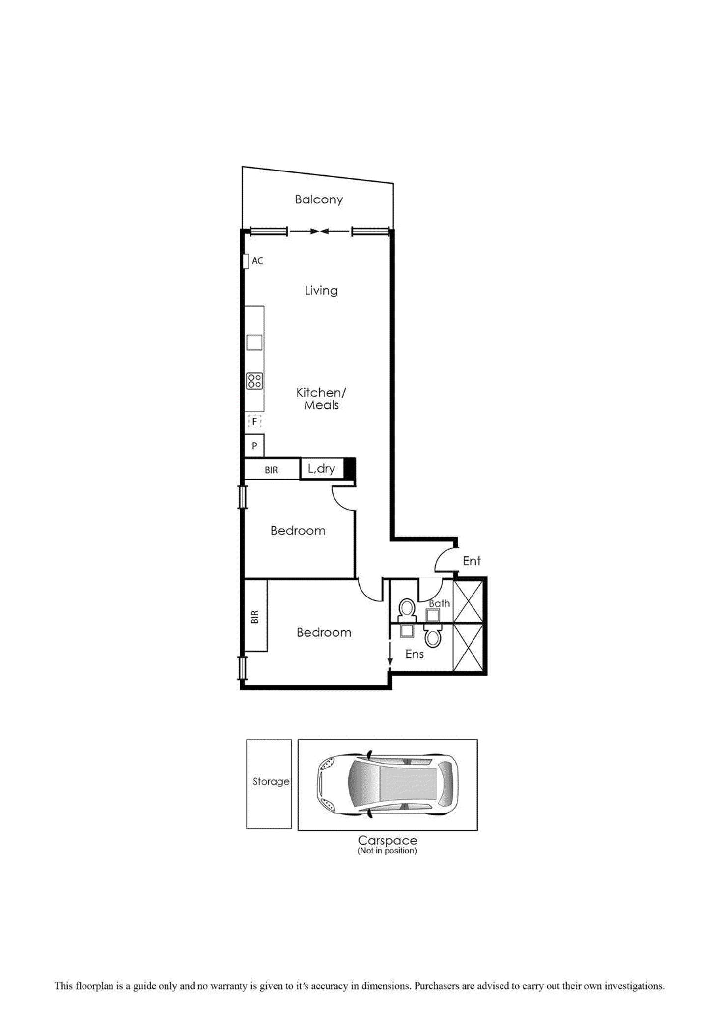 Floorplan of Homely apartment listing, 106/101 St Kilda Road, St Kilda VIC 3182