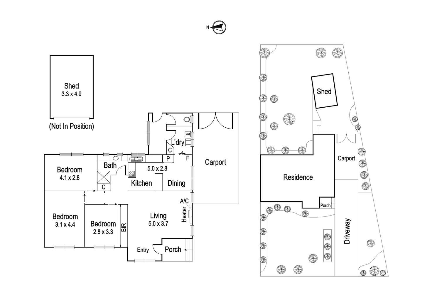 Floorplan of Homely house listing, 20 Plunkett Street, Bellfield VIC 3081
