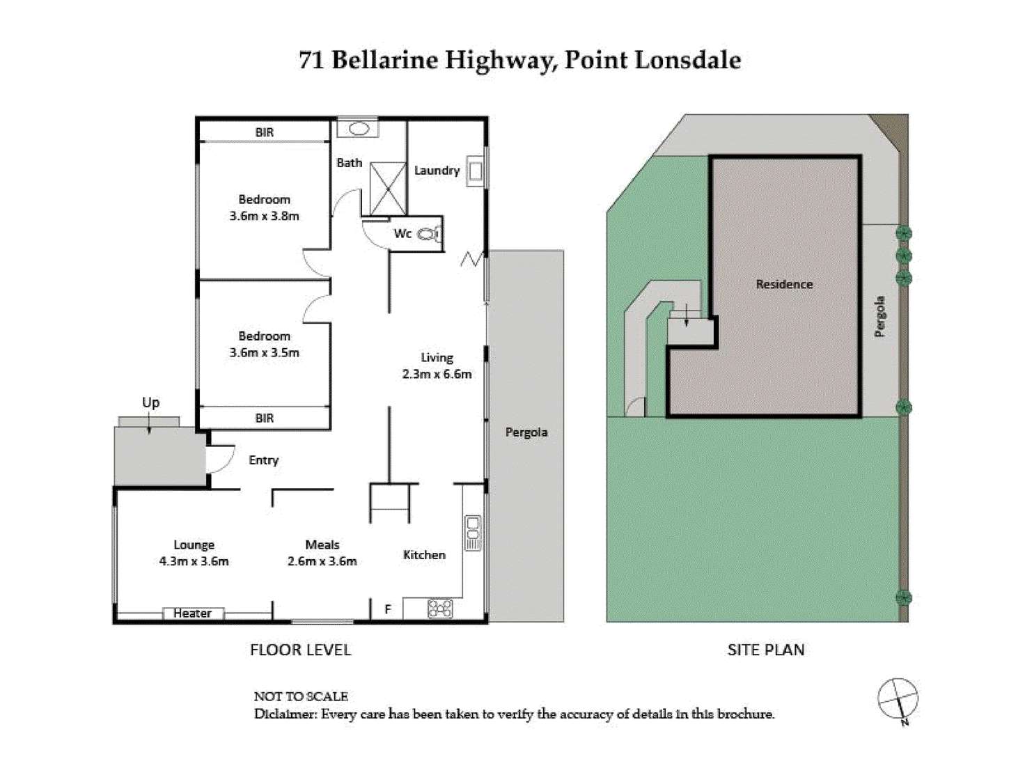 Floorplan of Homely house listing, 71 Bellarine Highway, Point Lonsdale VIC 3225