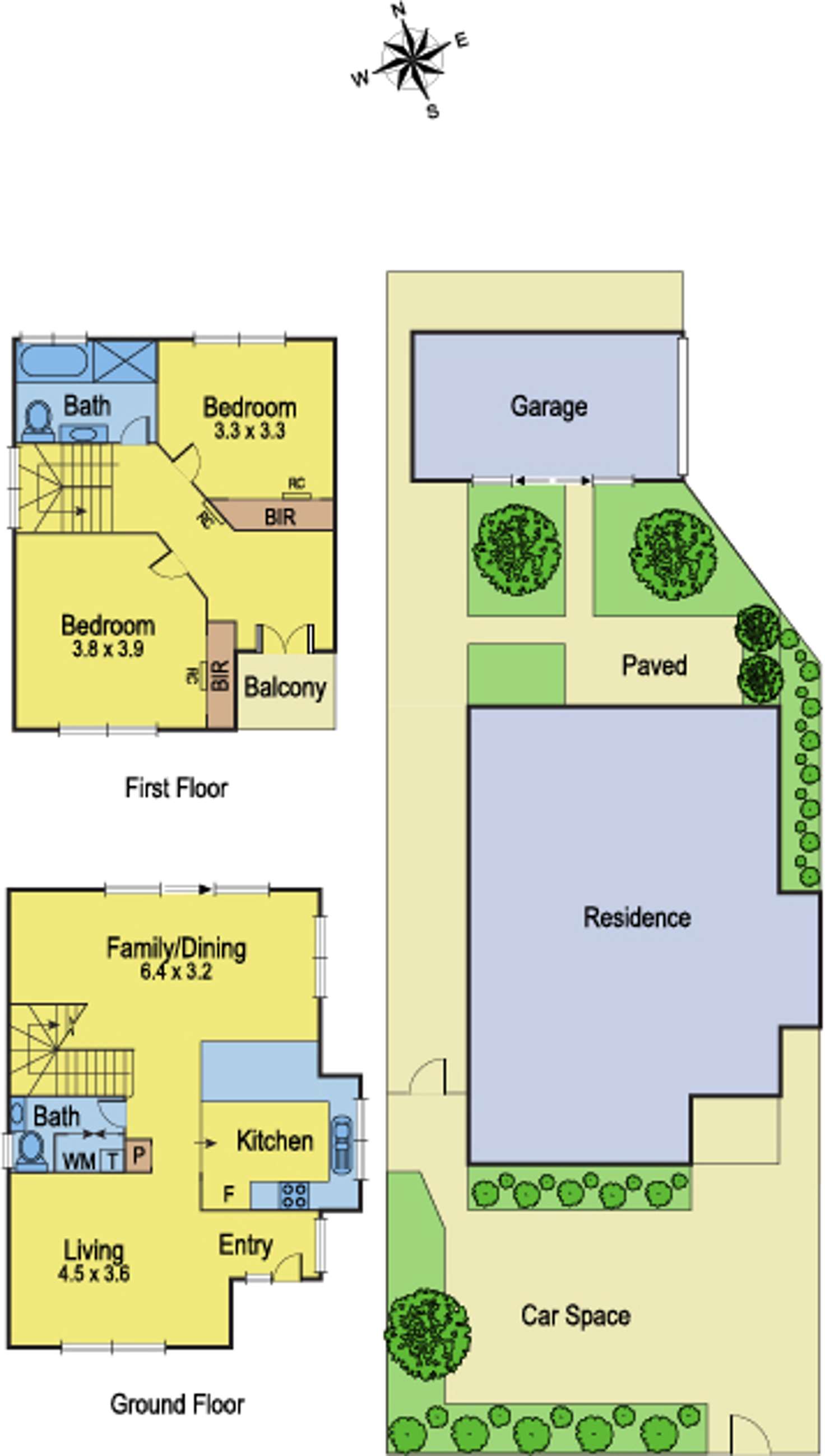 Floorplan of Homely house listing, 921 Park Street, Brunswick West VIC 3055