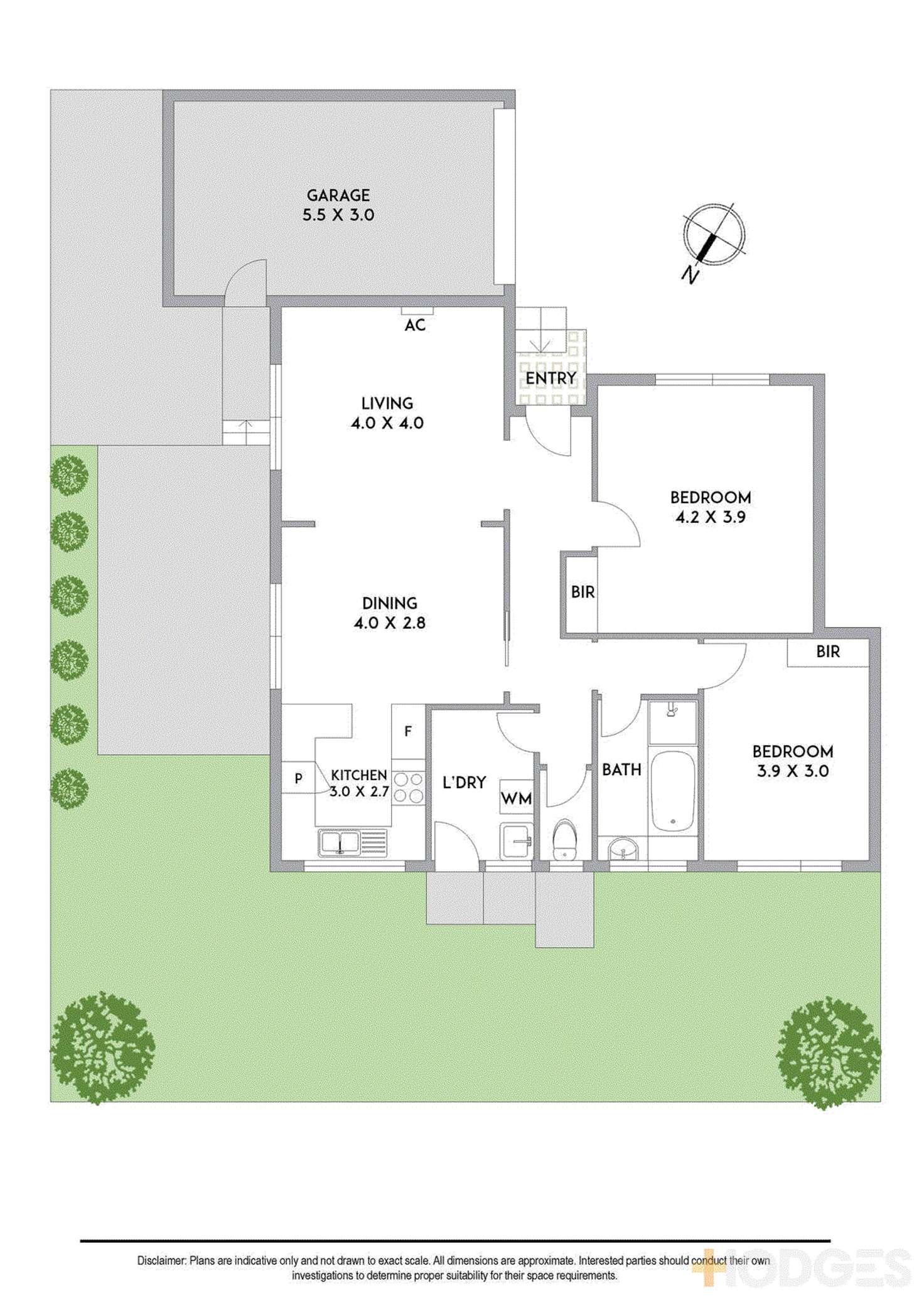 Floorplan of Homely unit listing, 3/267 Nepean Highway, Parkdale VIC 3195