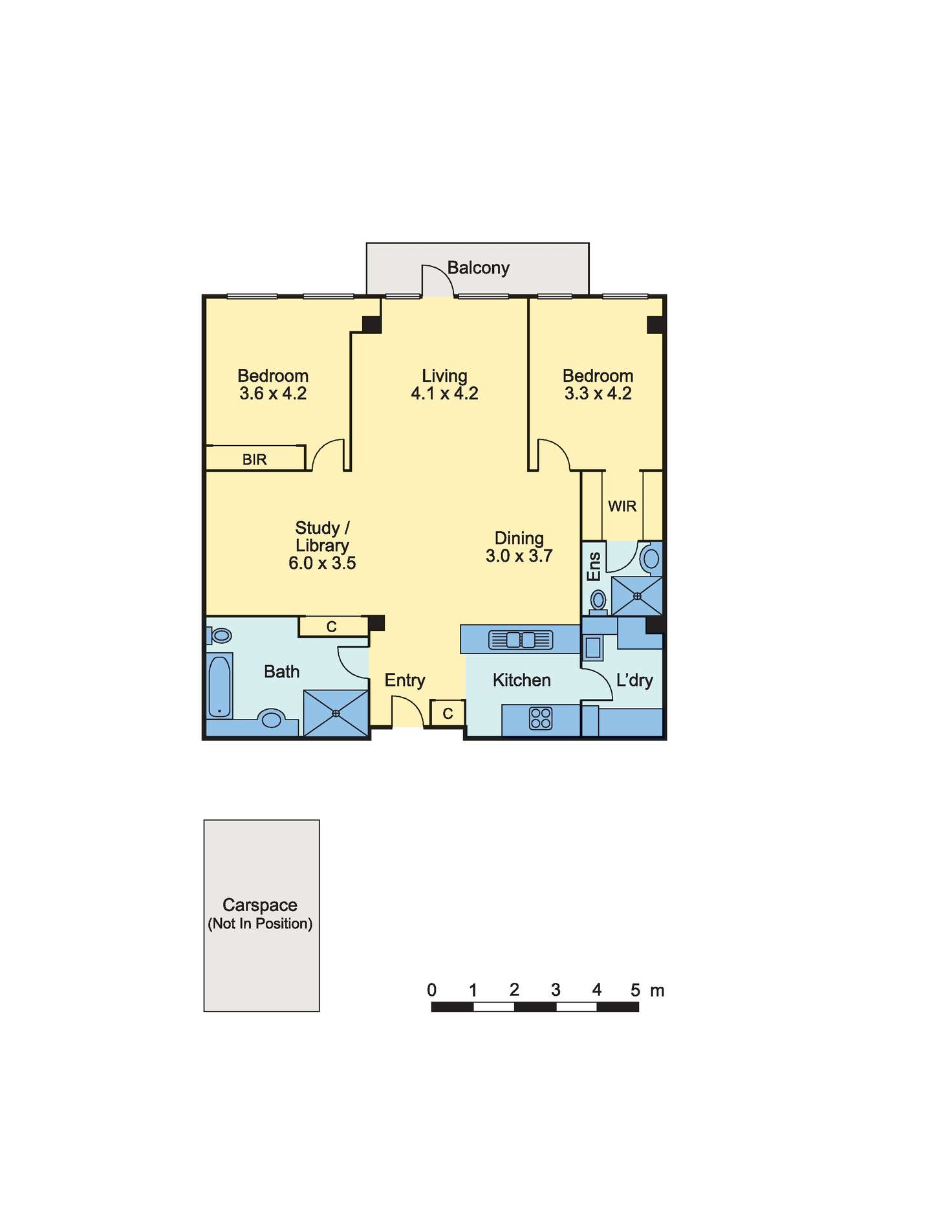 Floorplan of Homely apartment listing, 26/2 Macarthur Road, Parkville VIC 3052