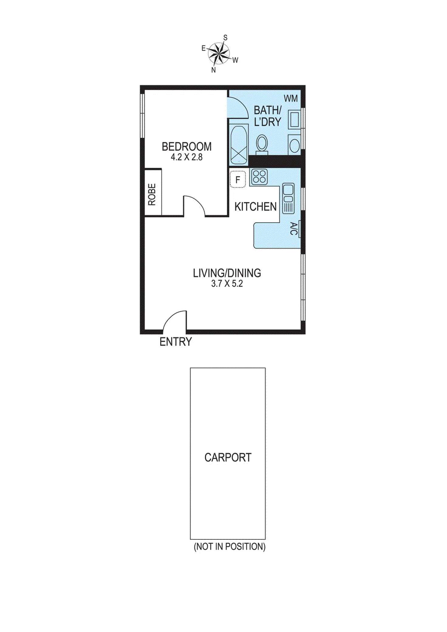 Floorplan of Homely apartment listing, 10/8 Wahroongaa Crescent, Murrumbeena VIC 3163