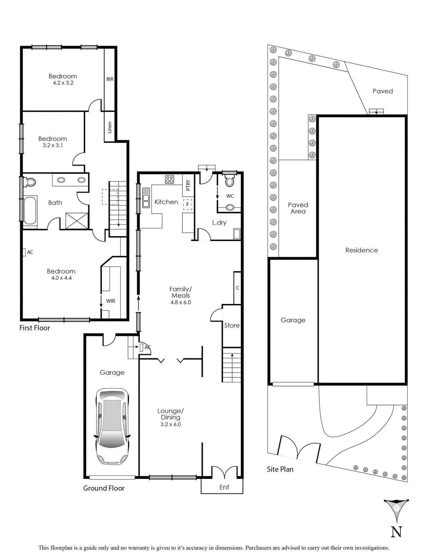 Floorplan of Homely house listing, 8A Garden Avenue, Brighton East VIC 3187