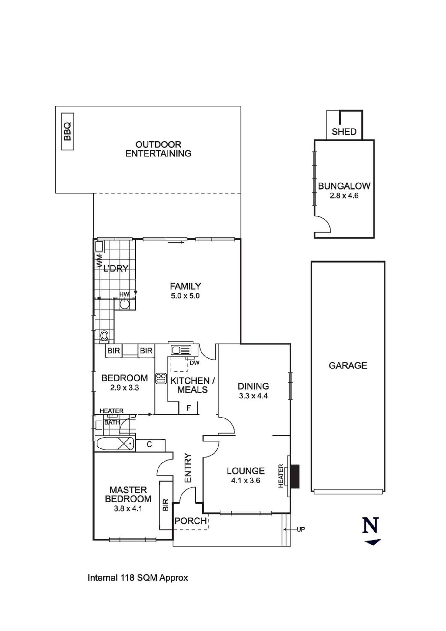 Floorplan of Homely house listing, 41 Coghlan Street, Niddrie VIC 3042