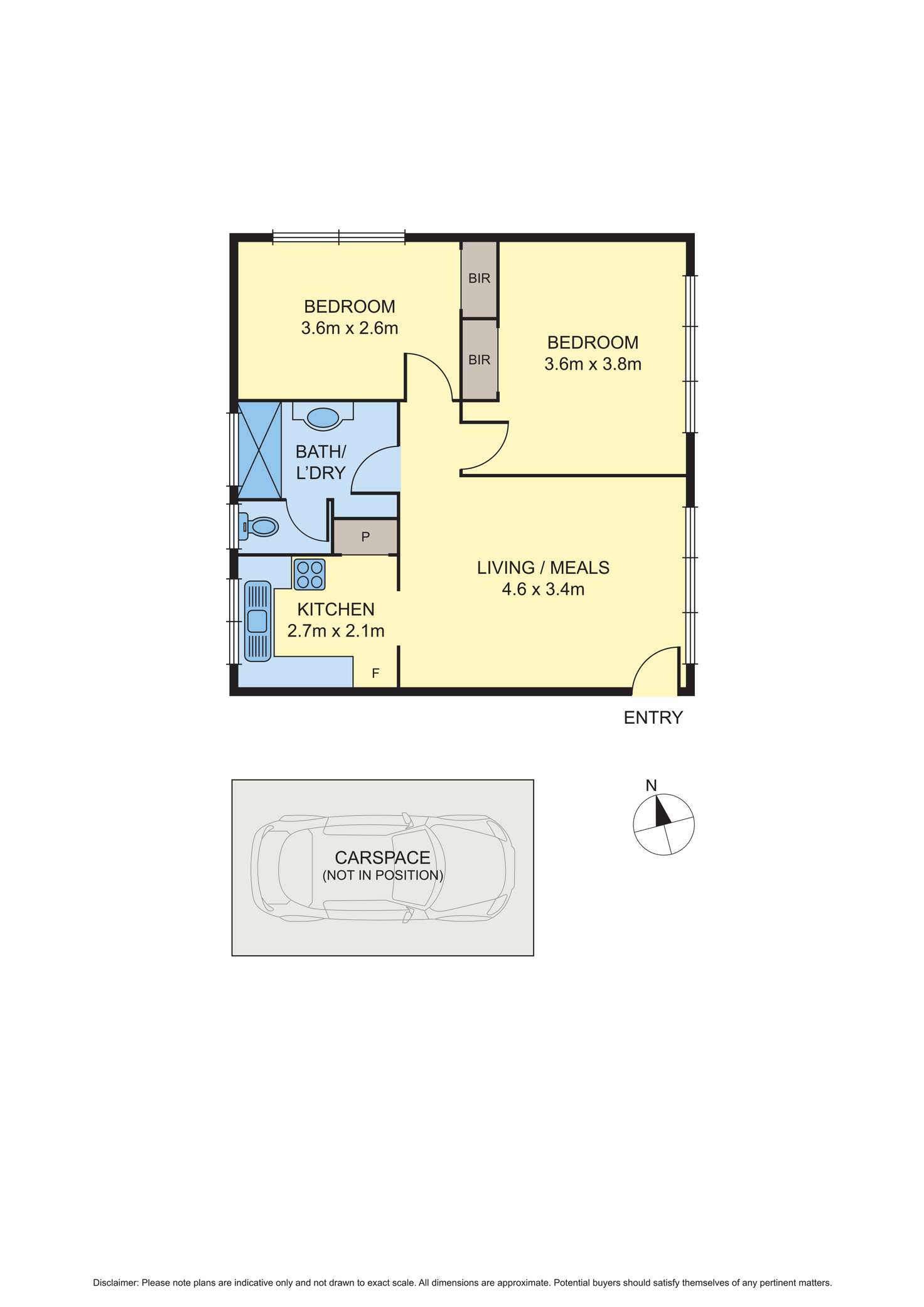 Floorplan of Homely unit listing, 2/9 Mincha Street, Brunswick West VIC 3055