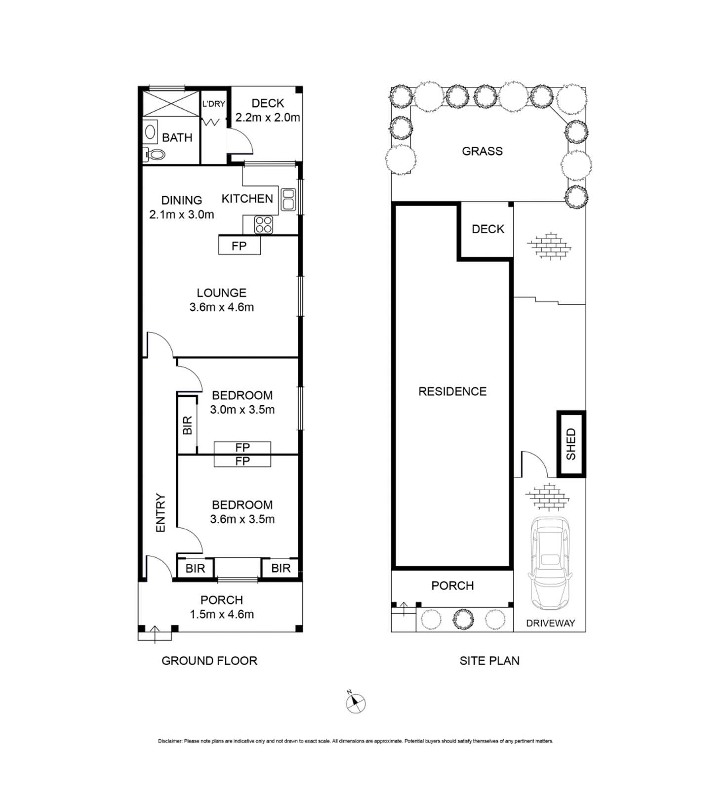 Floorplan of Homely house listing, 66 Craig  Street, Spotswood VIC 3015