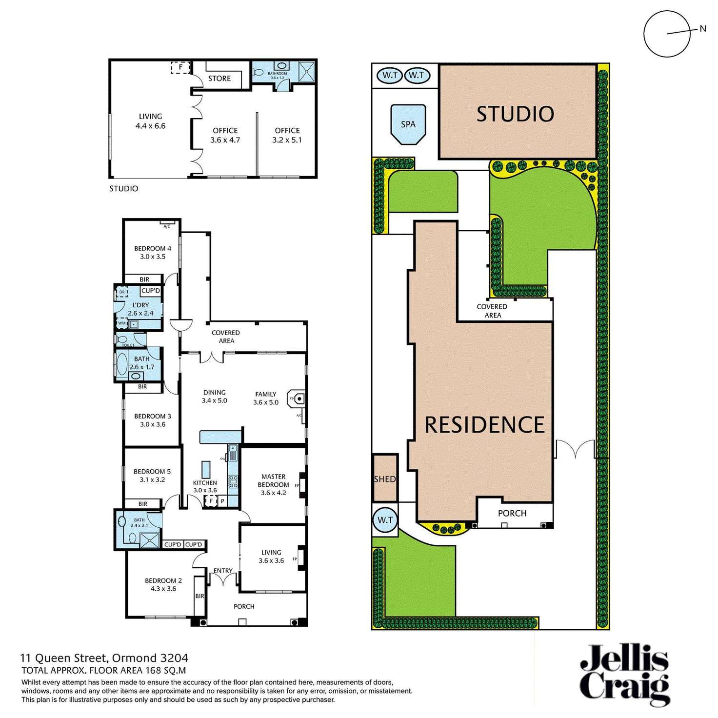 Floorplan of Homely house listing, 11 Queen Street, Ormond VIC 3204