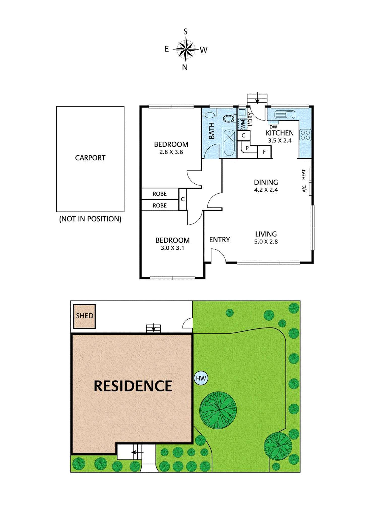 Floorplan of Homely unit listing, 7/513 Mitcham Road, Vermont VIC 3133