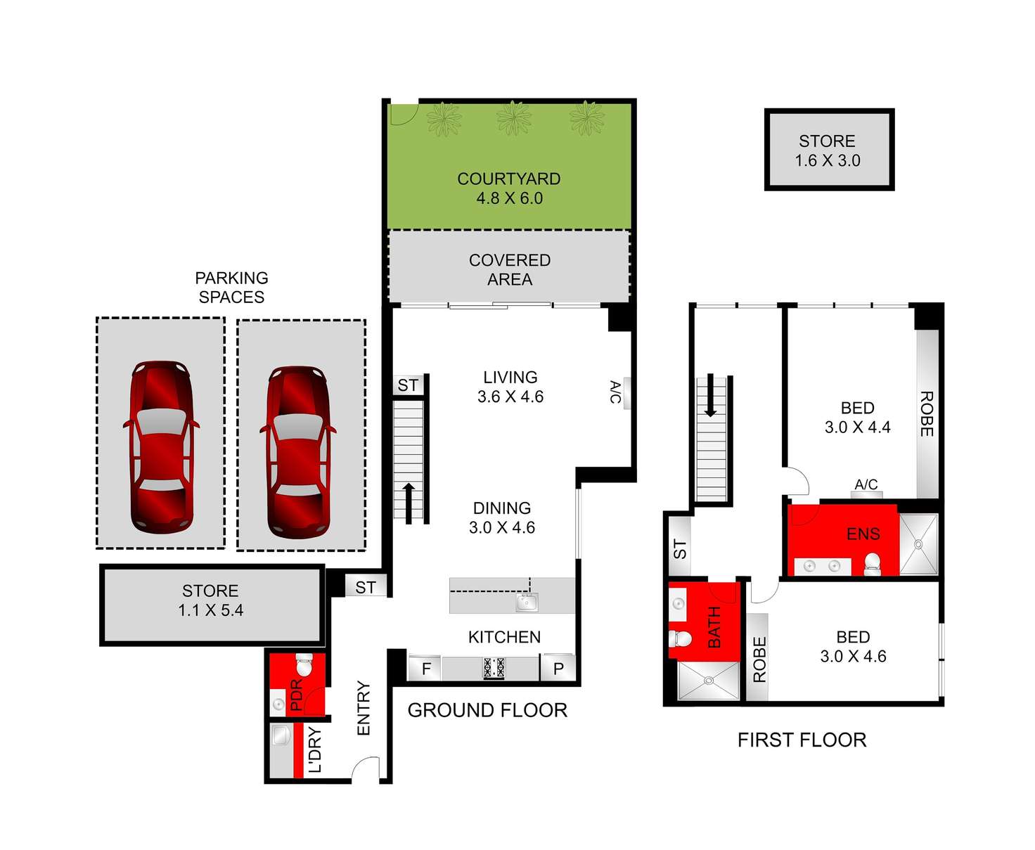 Floorplan of Homely apartment listing, 7/18-20 Cavendish Street, Geelong VIC 3220