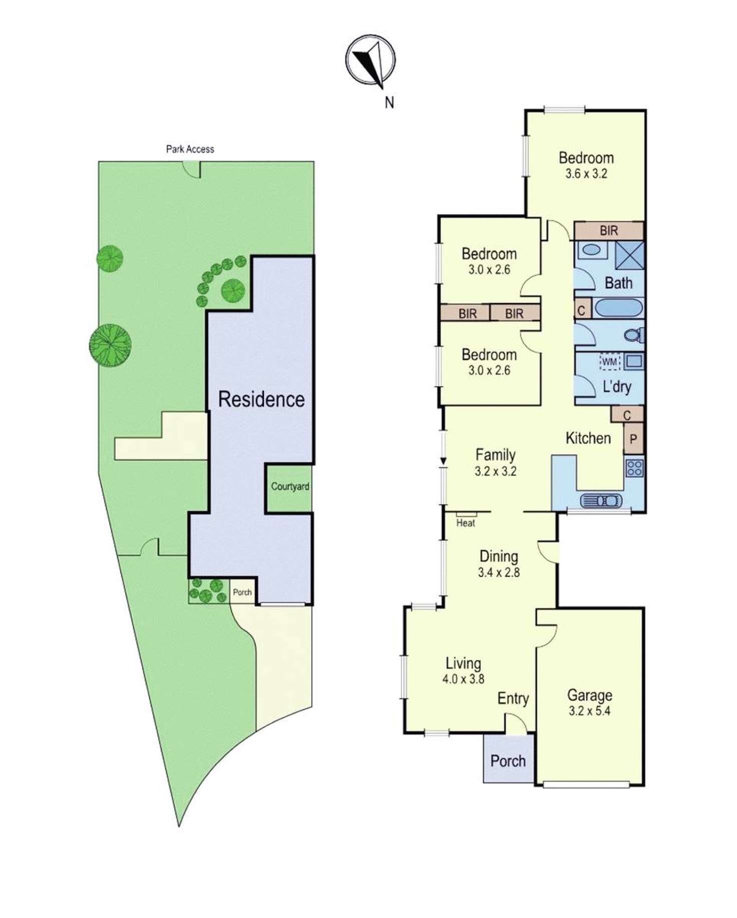 Floorplan of Homely house listing, 5A Normanby Court, Heidelberg West VIC 3081