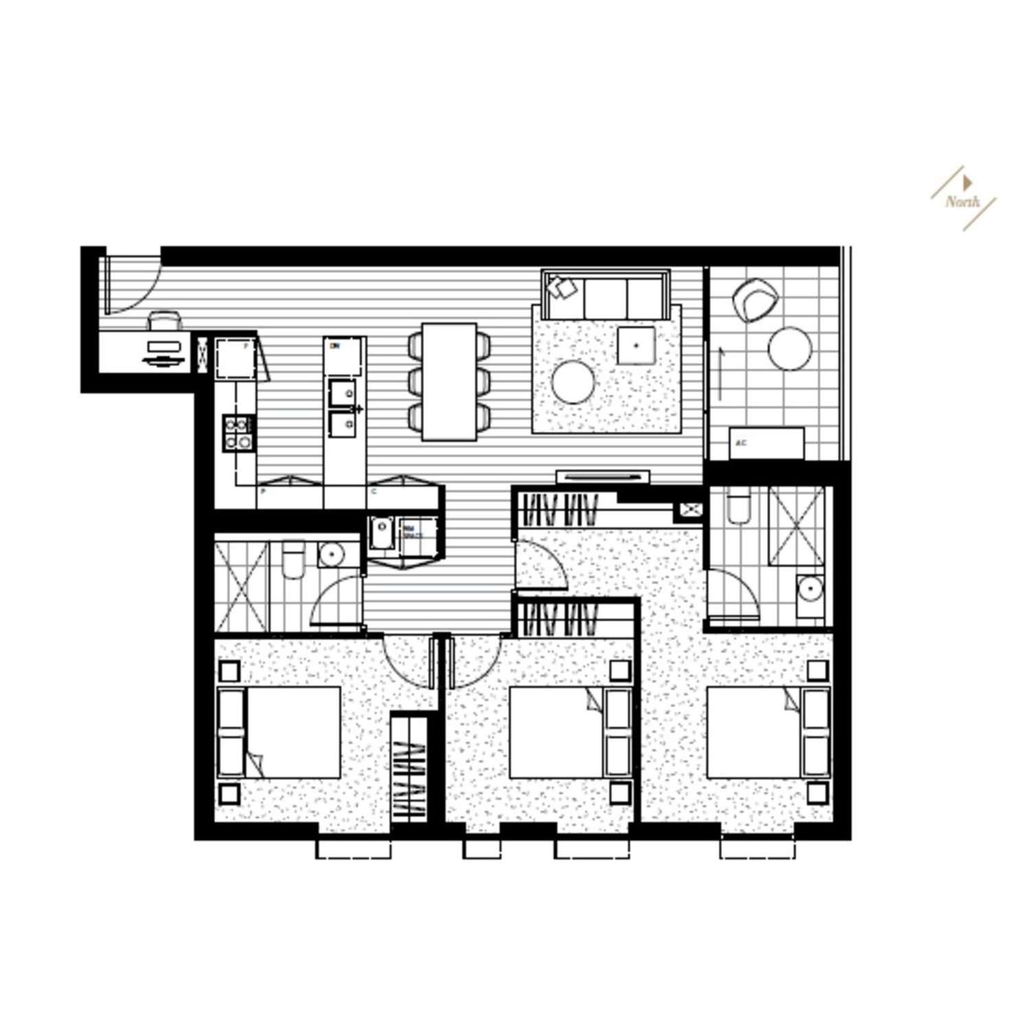 Floorplan of Homely apartment listing, 309/20 Hepburn Road, Doncaster VIC 3108