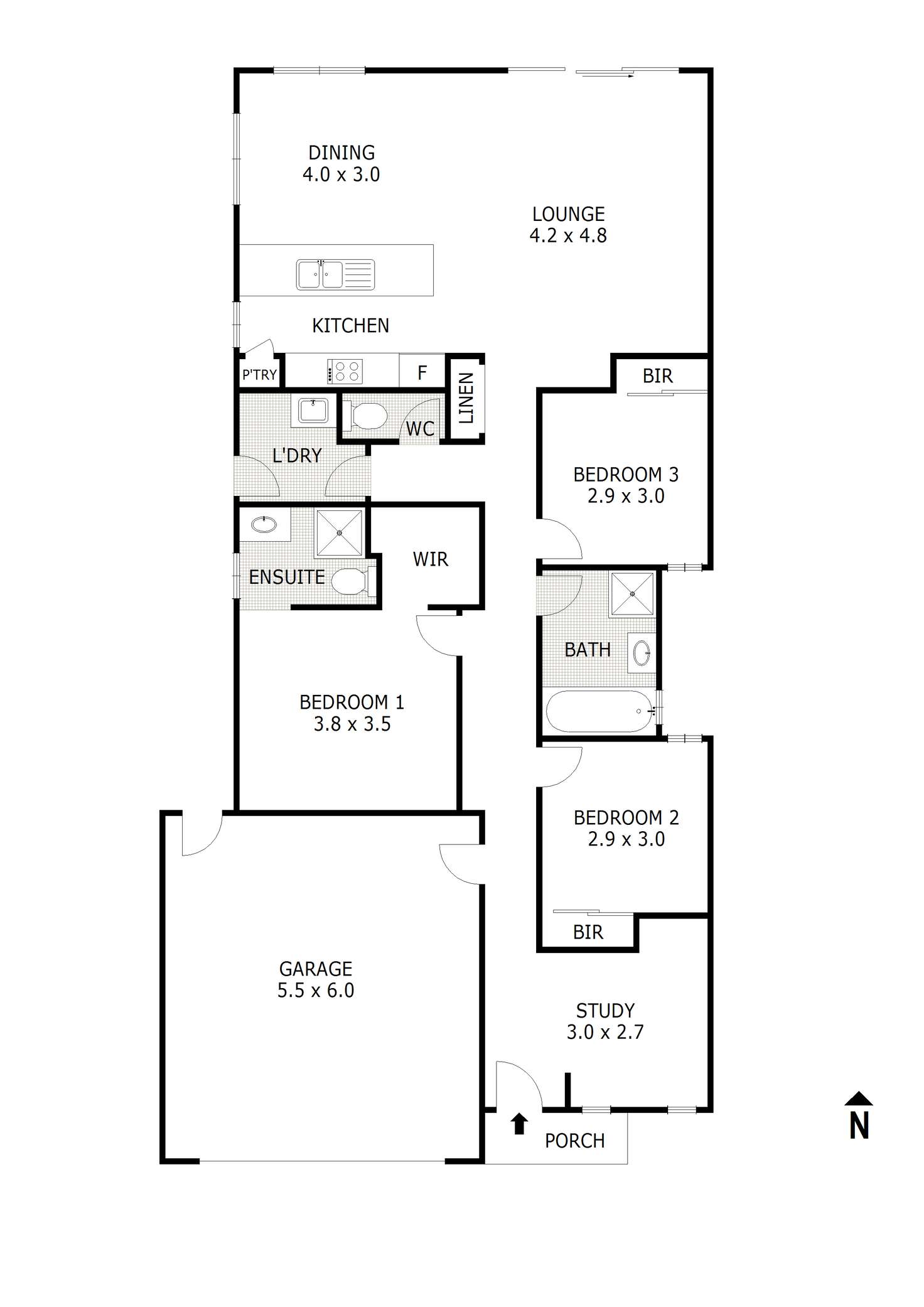 Floorplan of Homely house listing, 26 Royal Parade, Kilmore VIC 3764