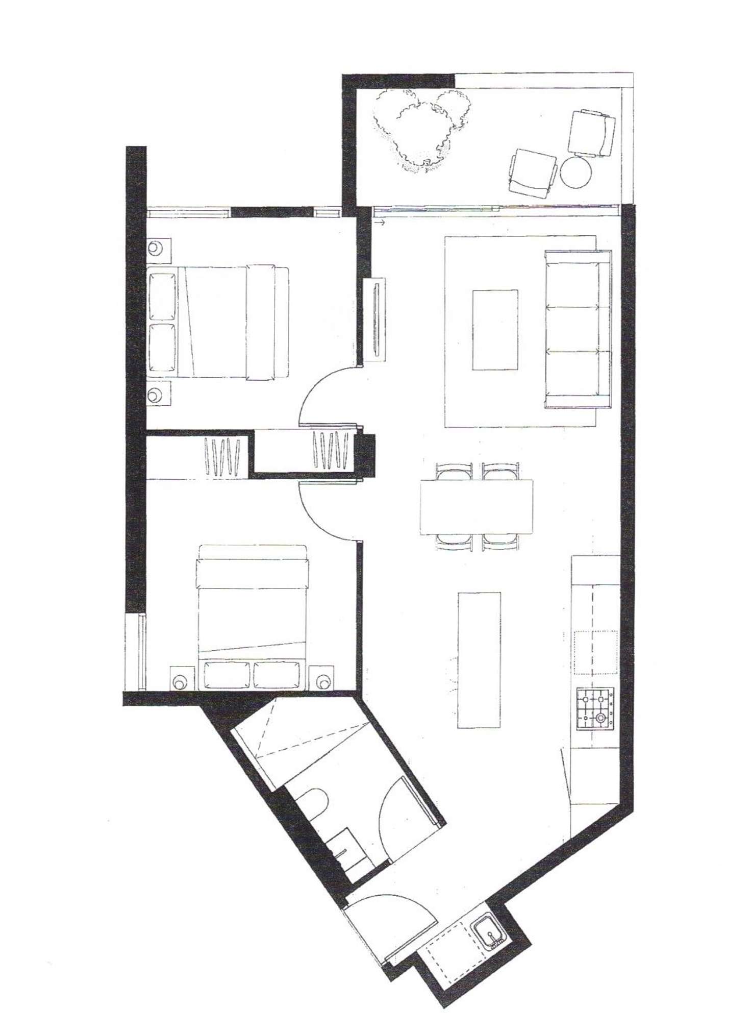Floorplan of Homely apartment listing, 103/247 Gold Street, Clifton Hill VIC 3068