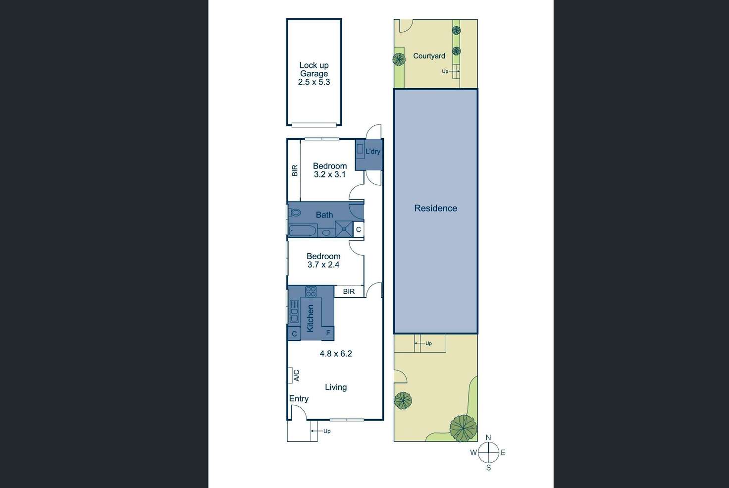 Floorplan of Homely unit listing, 3/887 Toorak Road, Camberwell VIC 3124