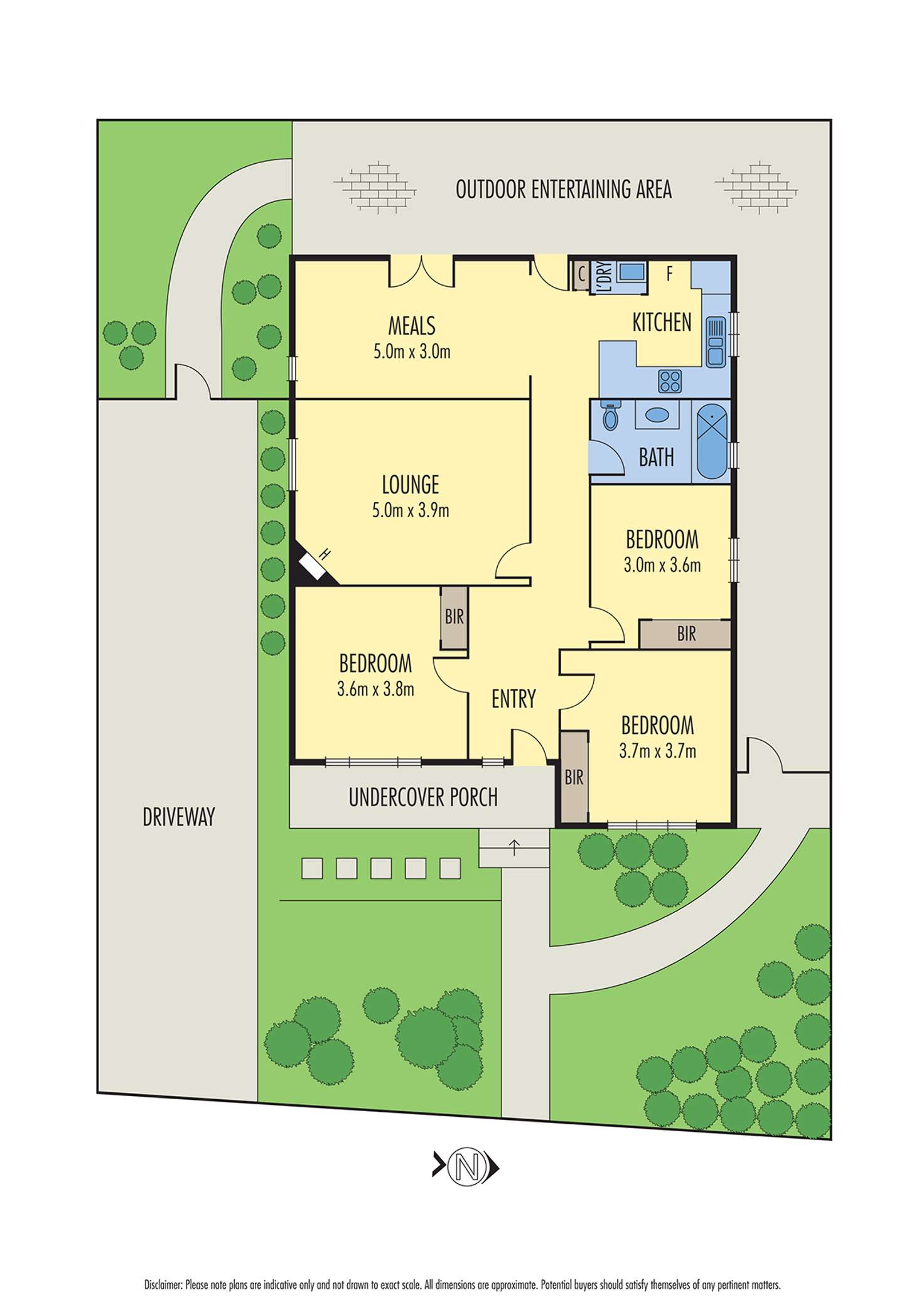 Floorplan of Homely house listing, 165 Nicholson Street, Coburg VIC 3058