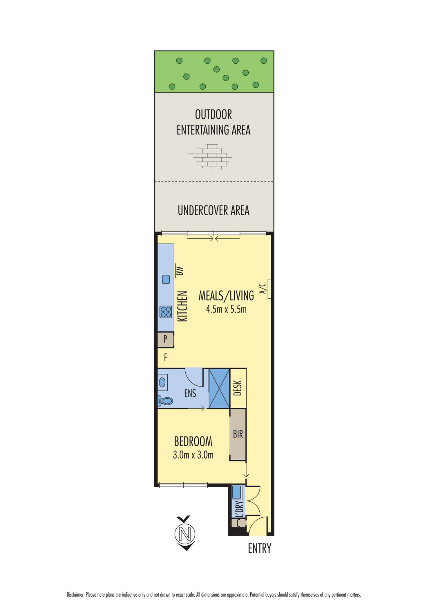 Floorplan of Homely apartment listing, G12/22-26 Leonard Crescent, Ascot Vale VIC 3032