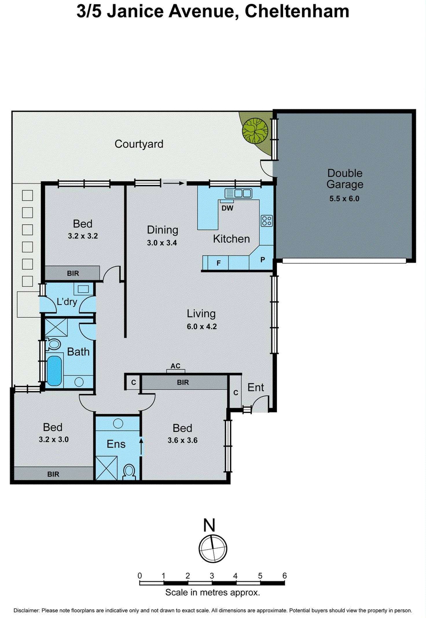 Floorplan of Homely unit listing, 3/5 Janice Avenue, Cheltenham VIC 3192