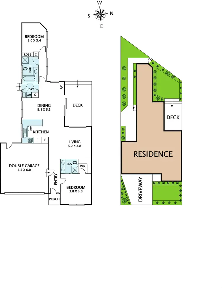 Floorplan of Homely house listing, 53 Rosstrevor Crescent, Mitcham VIC 3132