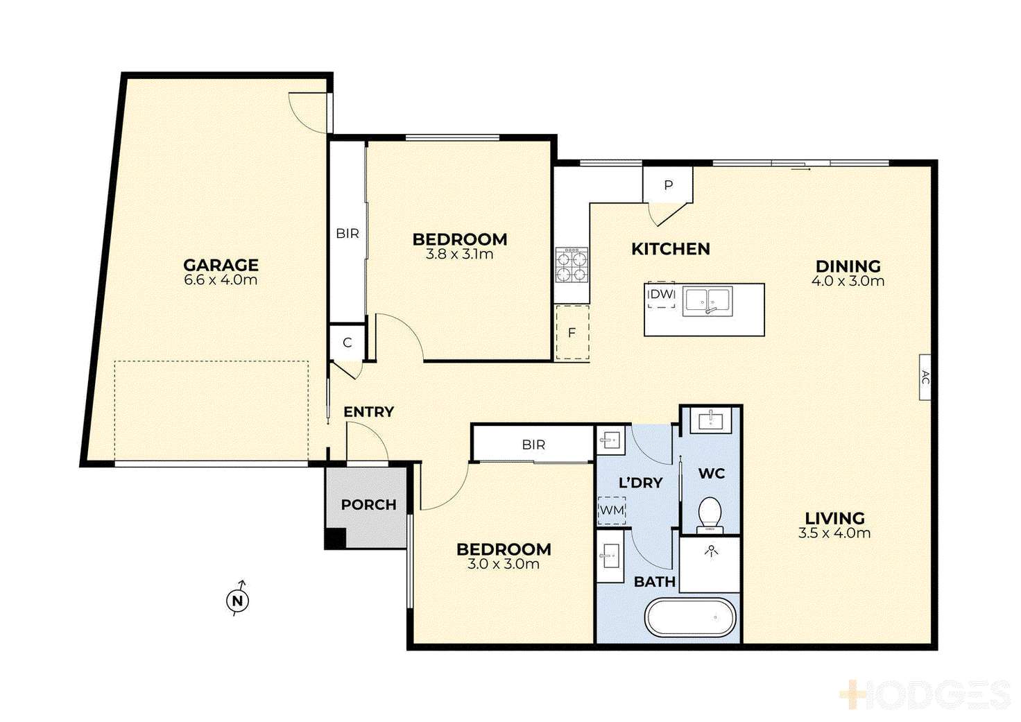 Floorplan of Homely house listing, 2/59 Macedon Street, Hoppers Crossing VIC 3029