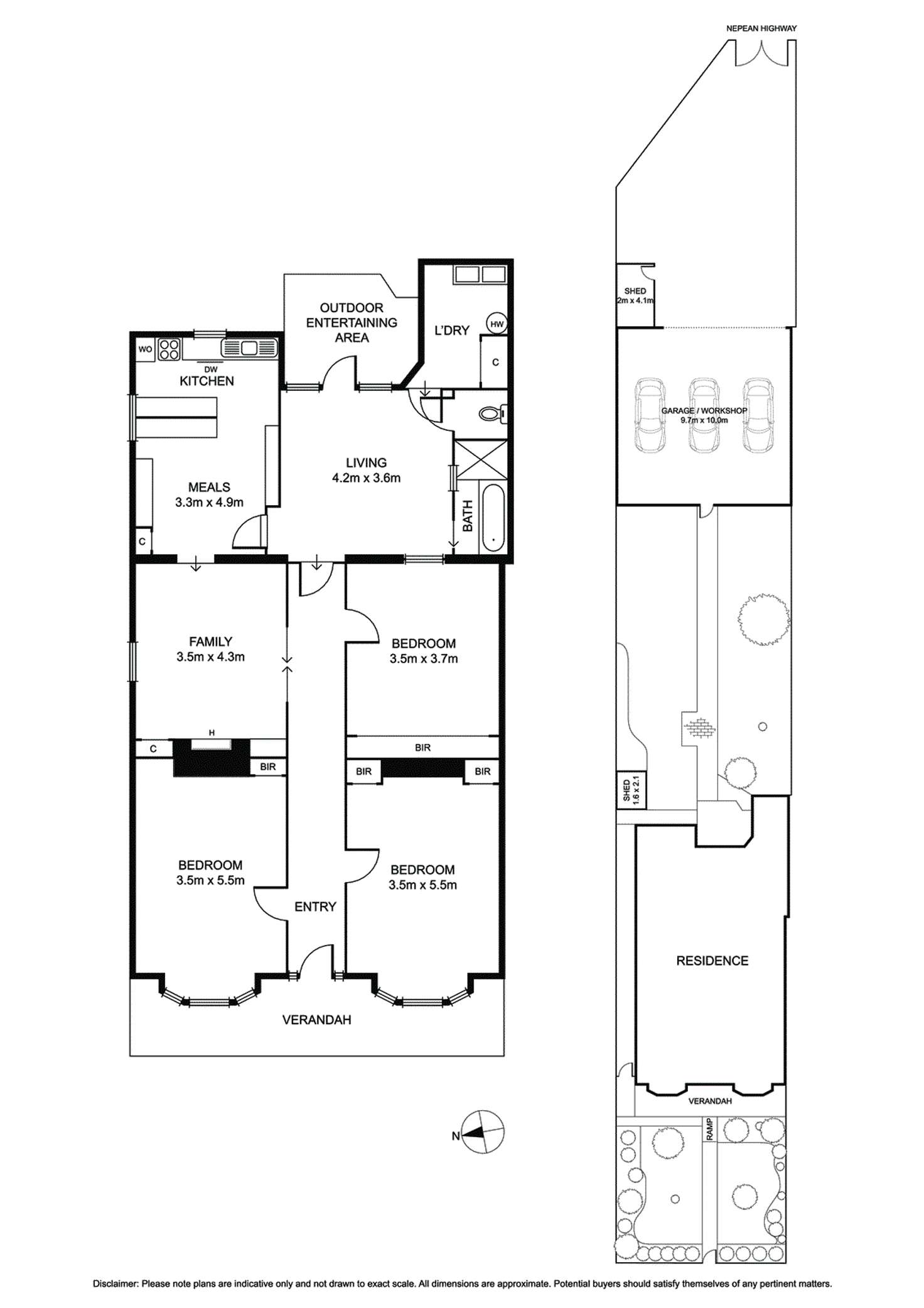 Floorplan of Homely house listing, 34 Agnew Street, Brighton East VIC 3187