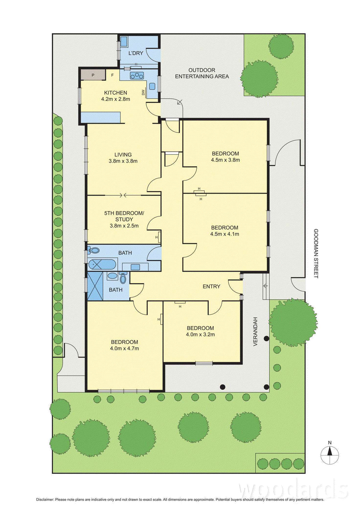 Floorplan of Homely house listing, 62 Union Street, Brunswick VIC 3056