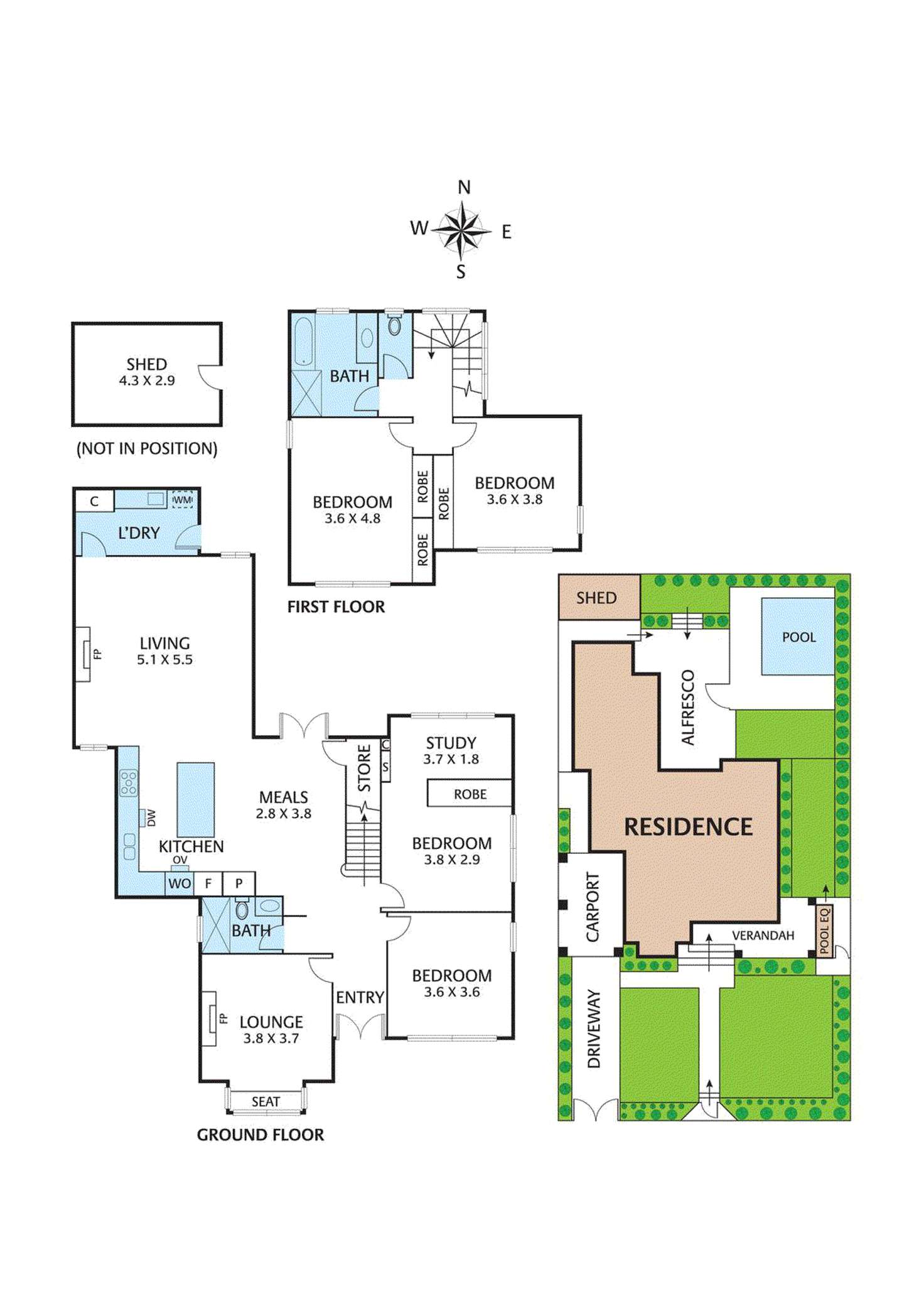 Floorplan of Homely house listing, 35 Sweetland Road, Box Hill VIC 3128