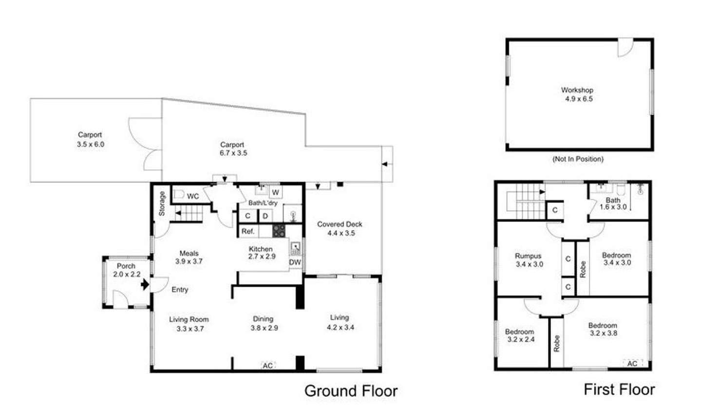 Floorplan of Homely house listing, 14 Outlook Road, Mount Waverley VIC 3149