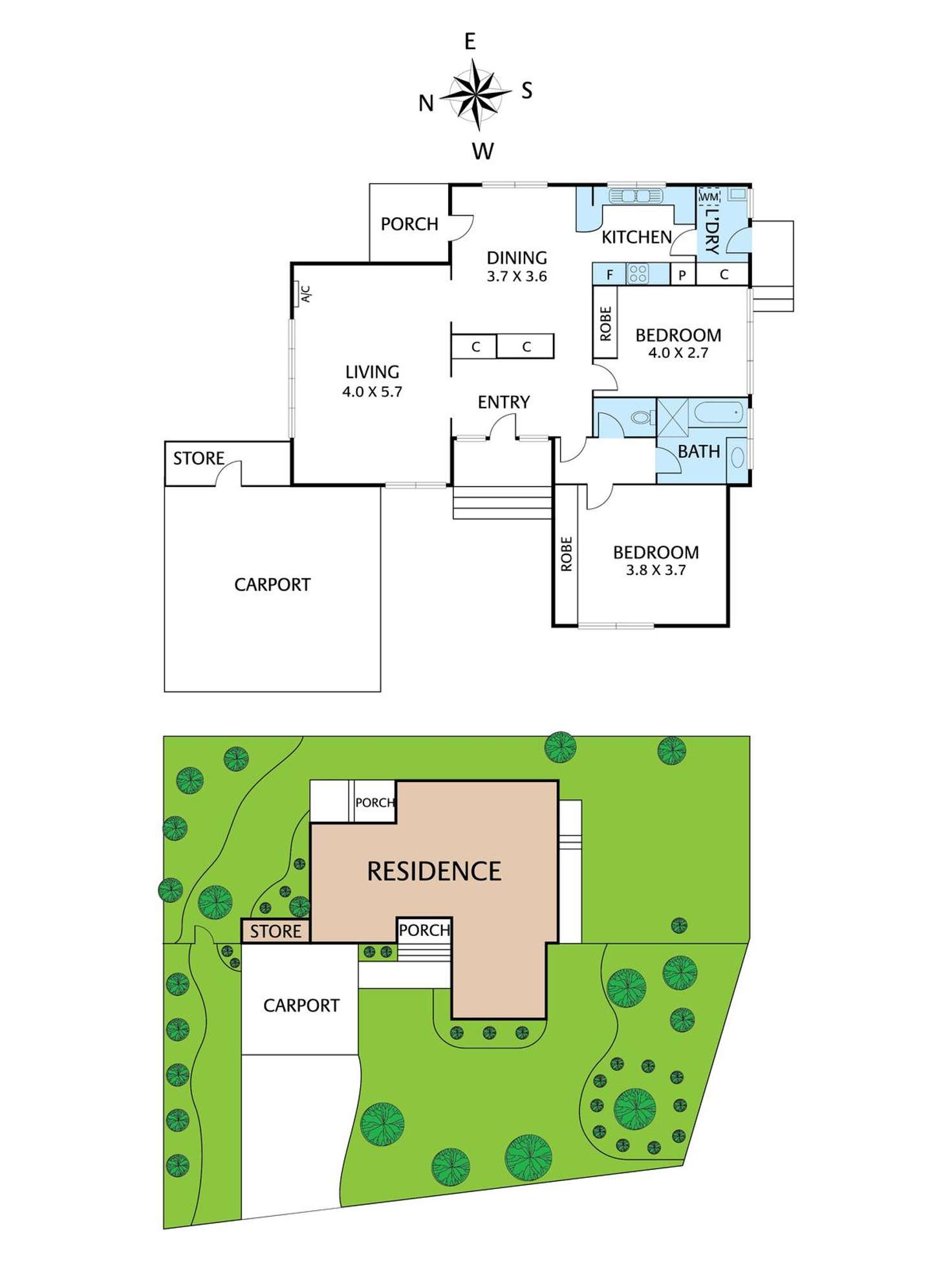 Floorplan of Homely house listing, 17 Oliver Avenue, Blackburn VIC 3130