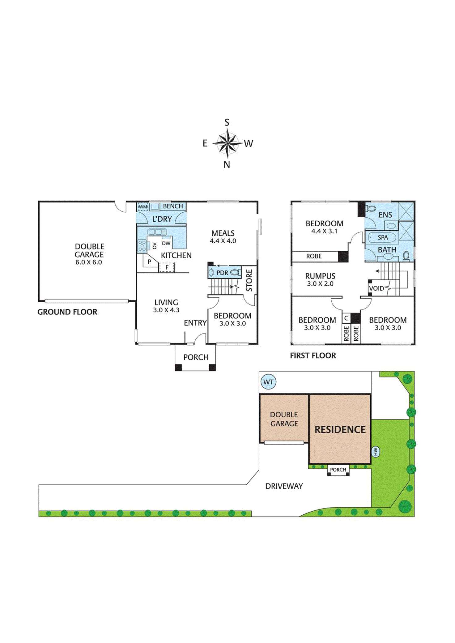Floorplan of Homely house listing, 34a Branch Road, Bayswater North VIC 3153