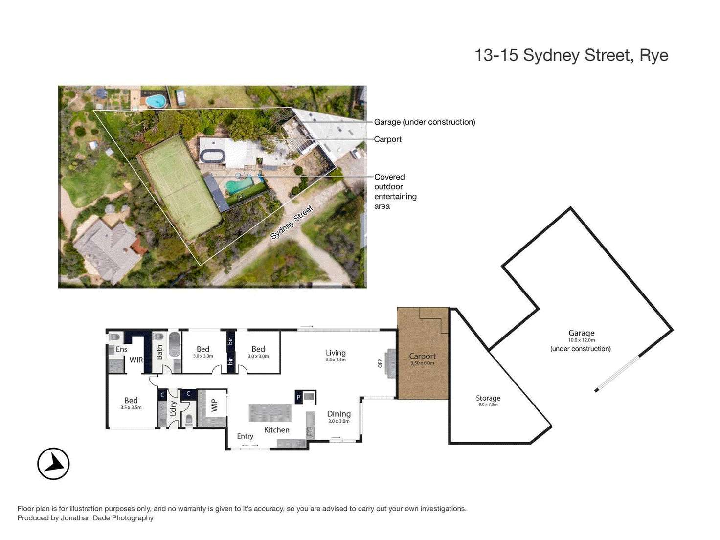 Floorplan of Homely house listing, 13-15 Sydney Street, Rye VIC 3941